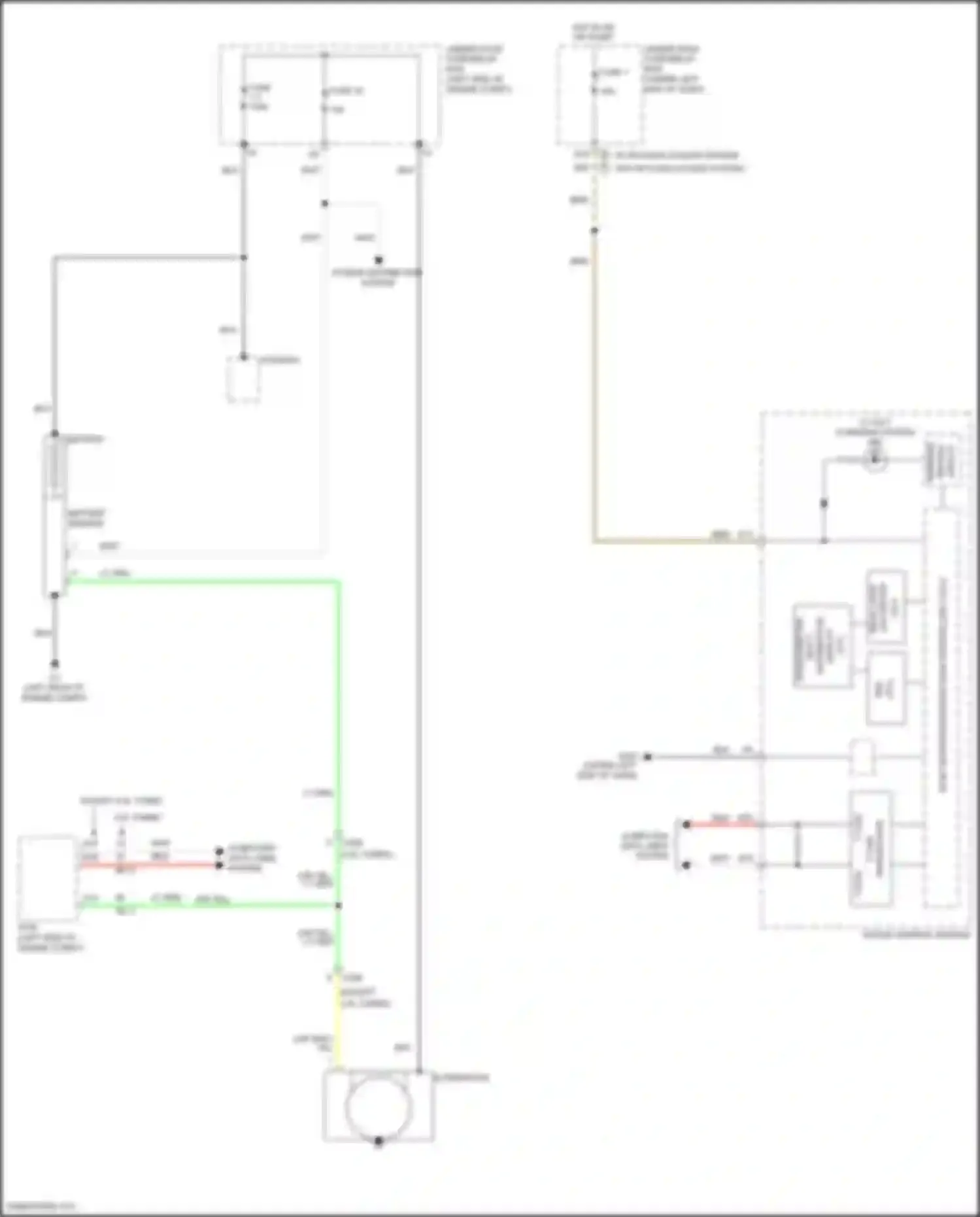 Wiring diagram multi- for Honda Civic Type R X (2015-2021) (3 of 3)