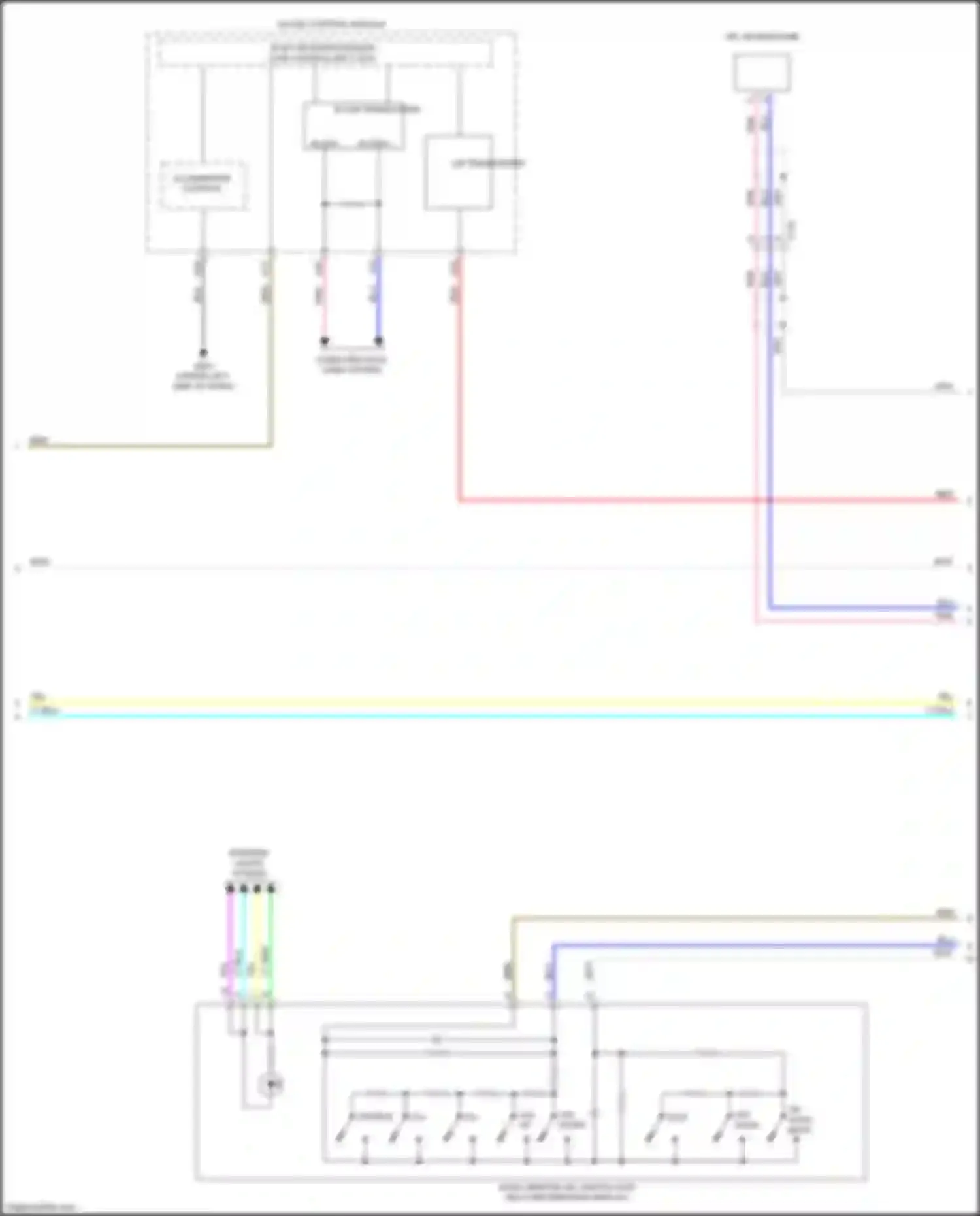 Wiring diagram off hook for Honda Civic Type R X (2015-2021) (5 of 12)
