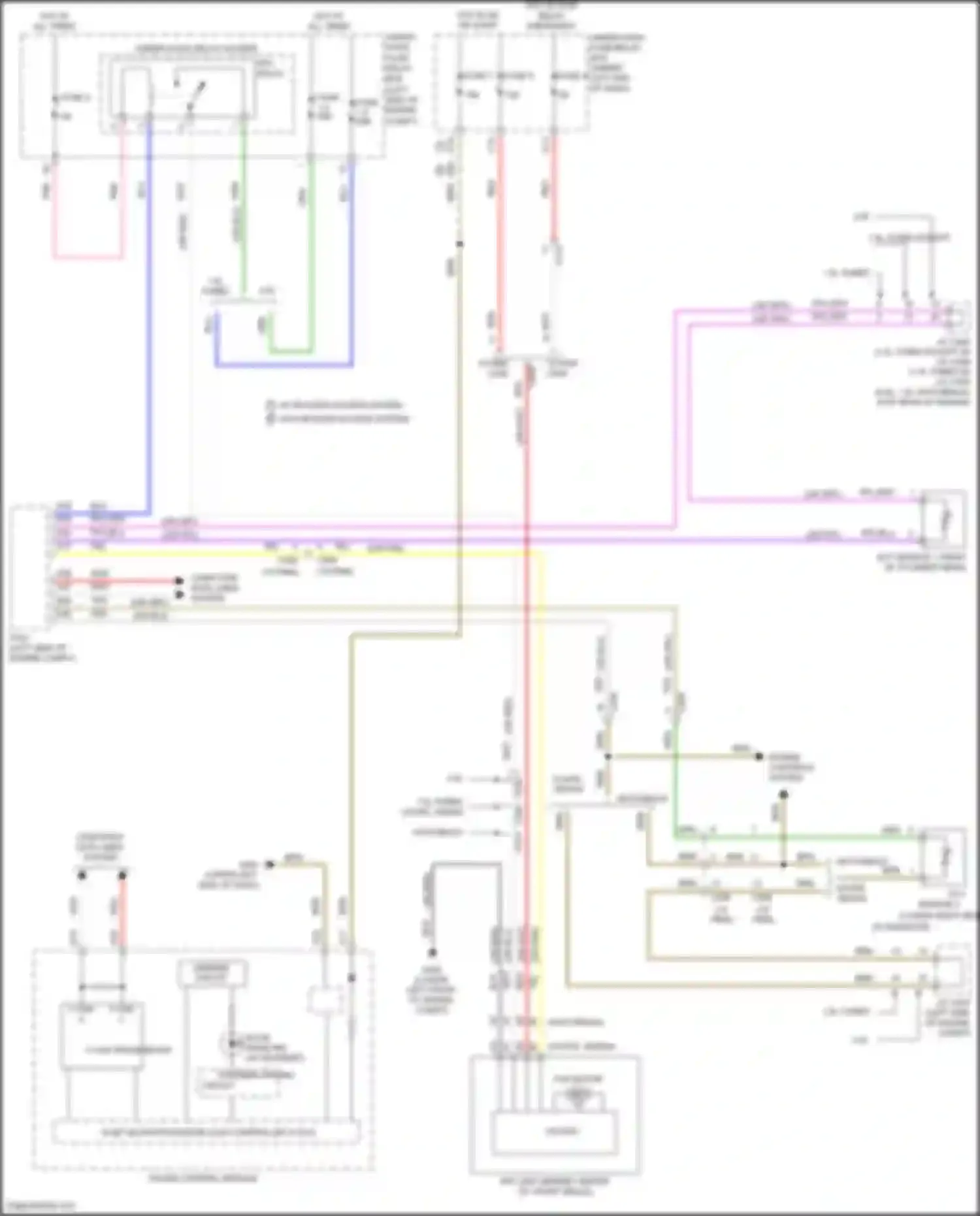 Wiring diagram rfc relay for Honda Civic Type R X (2015-2021) (2 of 9)