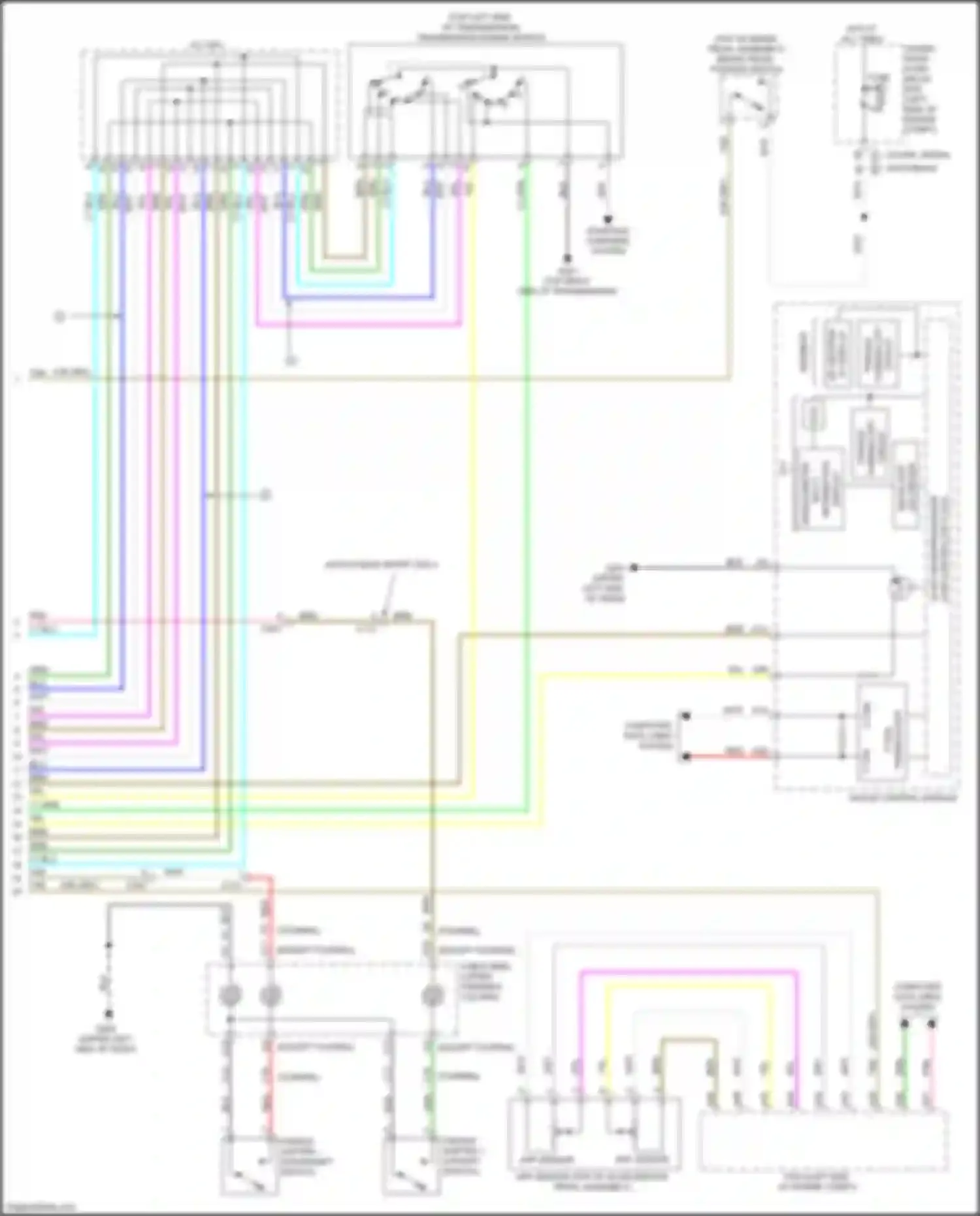 Wiring diagram sp odo/trip for Honda Civic Type R X (2015-2021) (1 of 2)