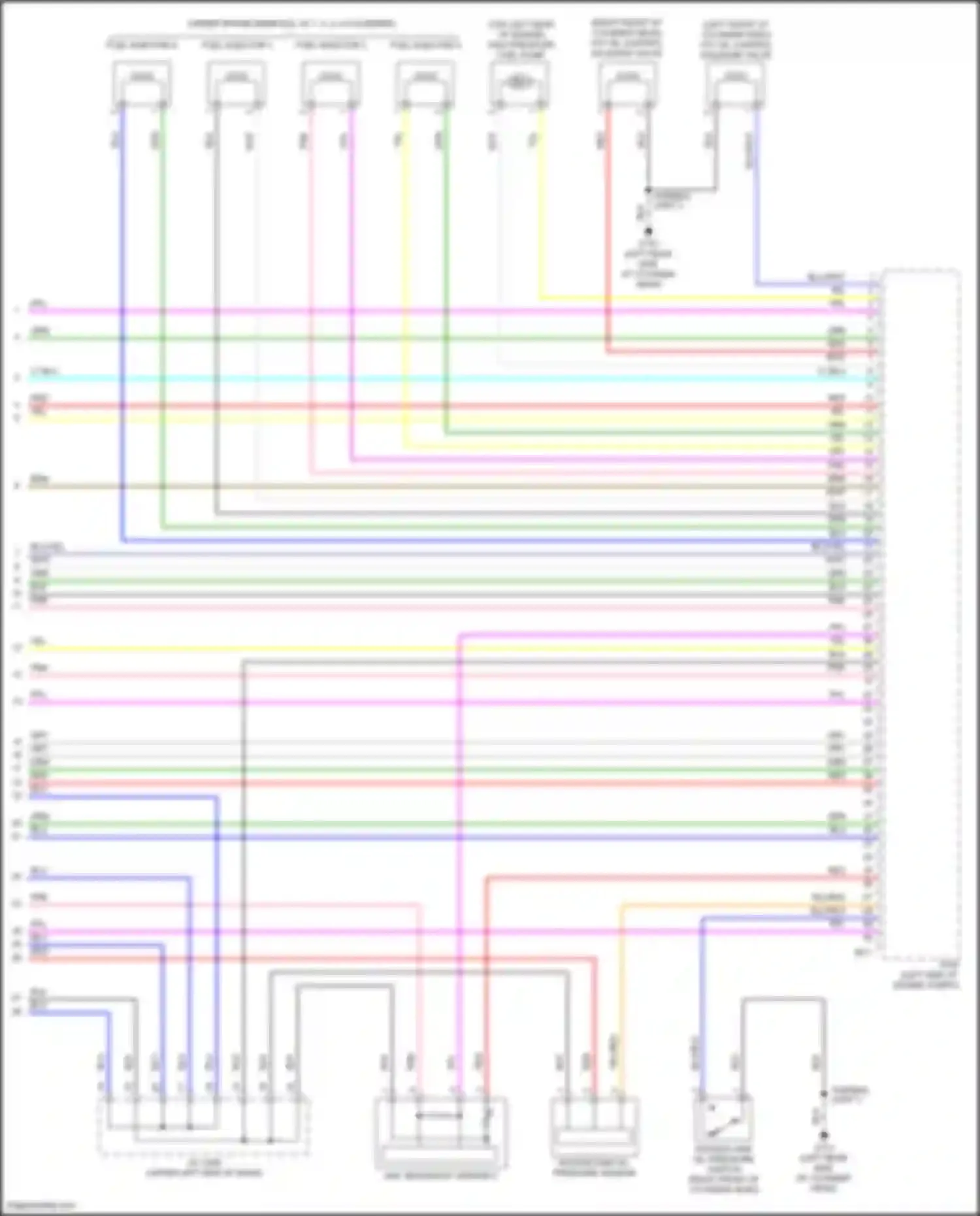 Wiring diagram thermal joint 3 for Honda Civic Type R X (2015-2021) (6 of 6)