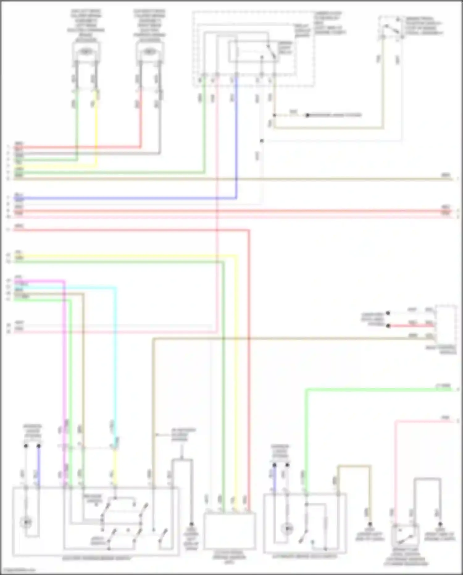 Wiring diagram w/ keyless access system for Honda Civic Type R X (2015-2021) (2 of 41)
