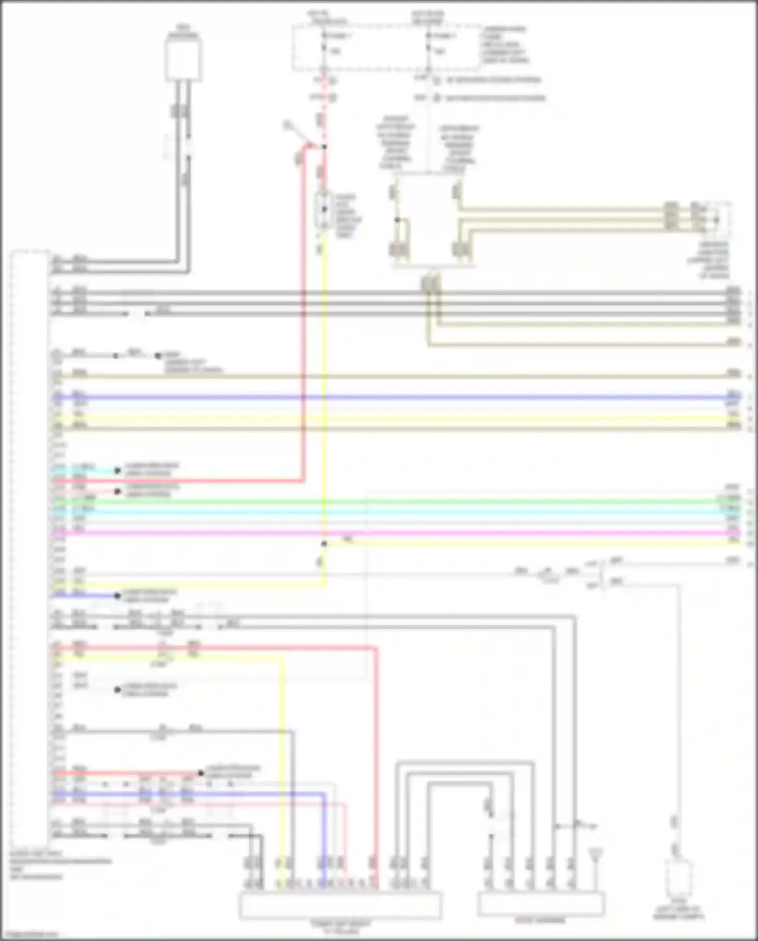 Wiring diagram w/ keyless access system for Honda Civic Type R X (2015-2021) (17 of 41)