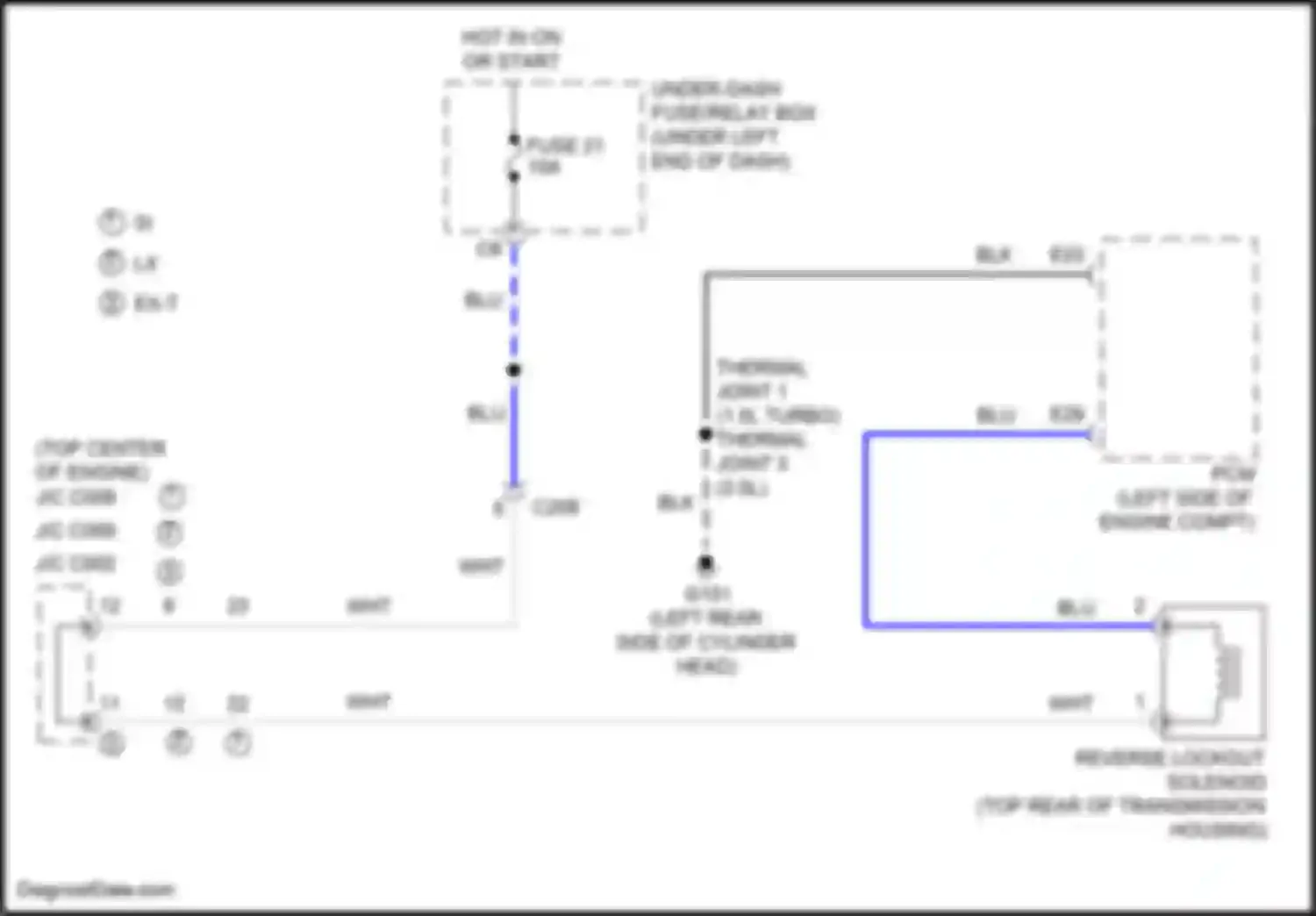 Wiring diagram wht for Honda Civic Type R X (2015-2021) (5 of 242)