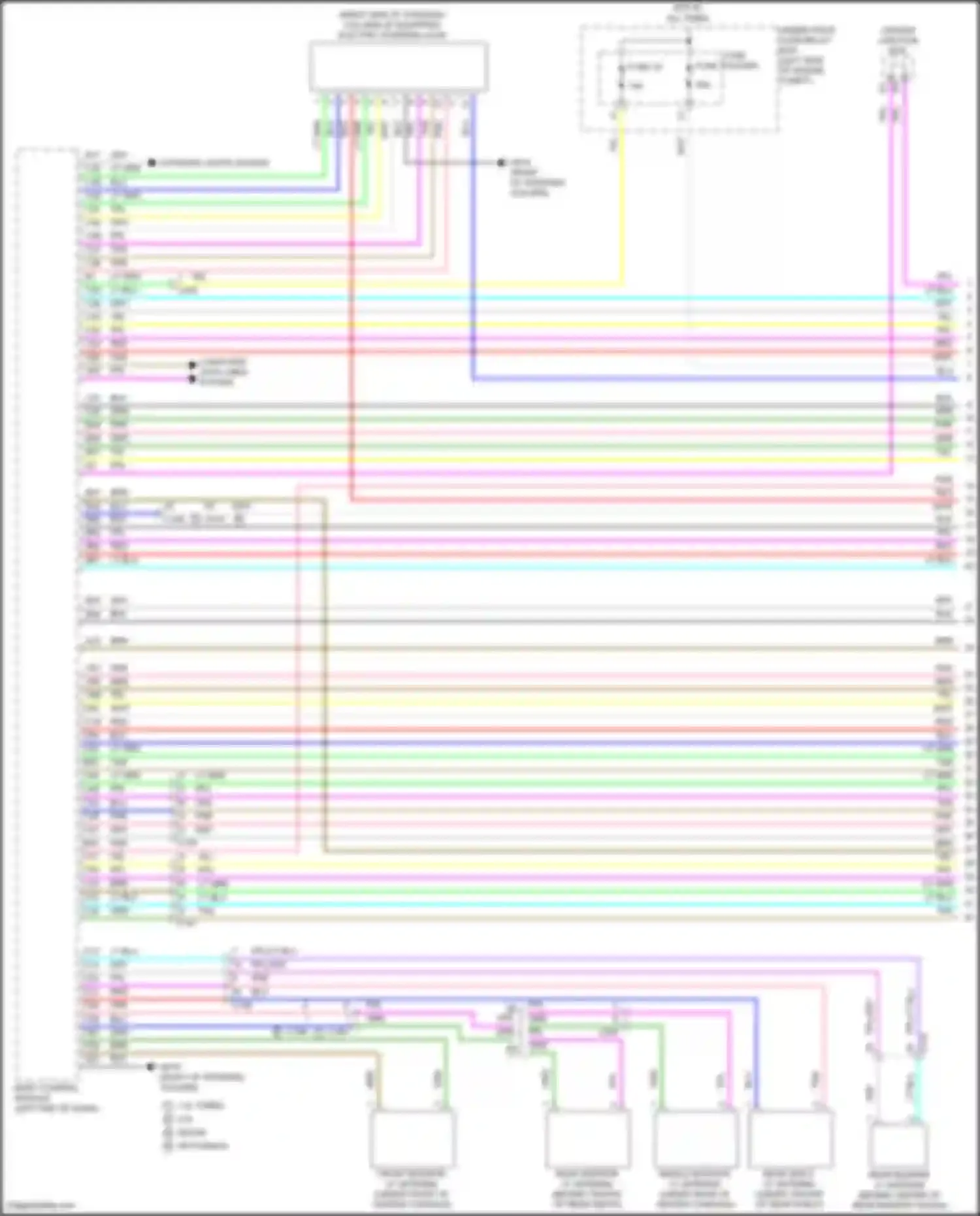 Civic Type R Honda XI (2021-2024): Anti-theft circuit (1 of 6)