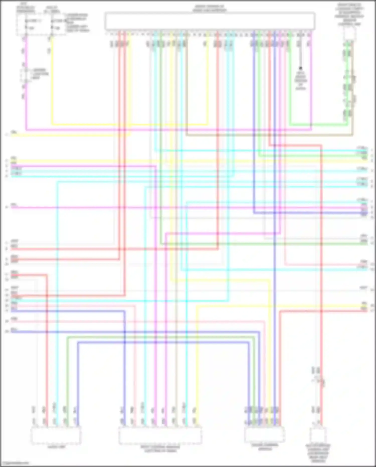 Civic Type R Honda XI (2021-2024): Computer data lines circuit, sedan (2 of 4)