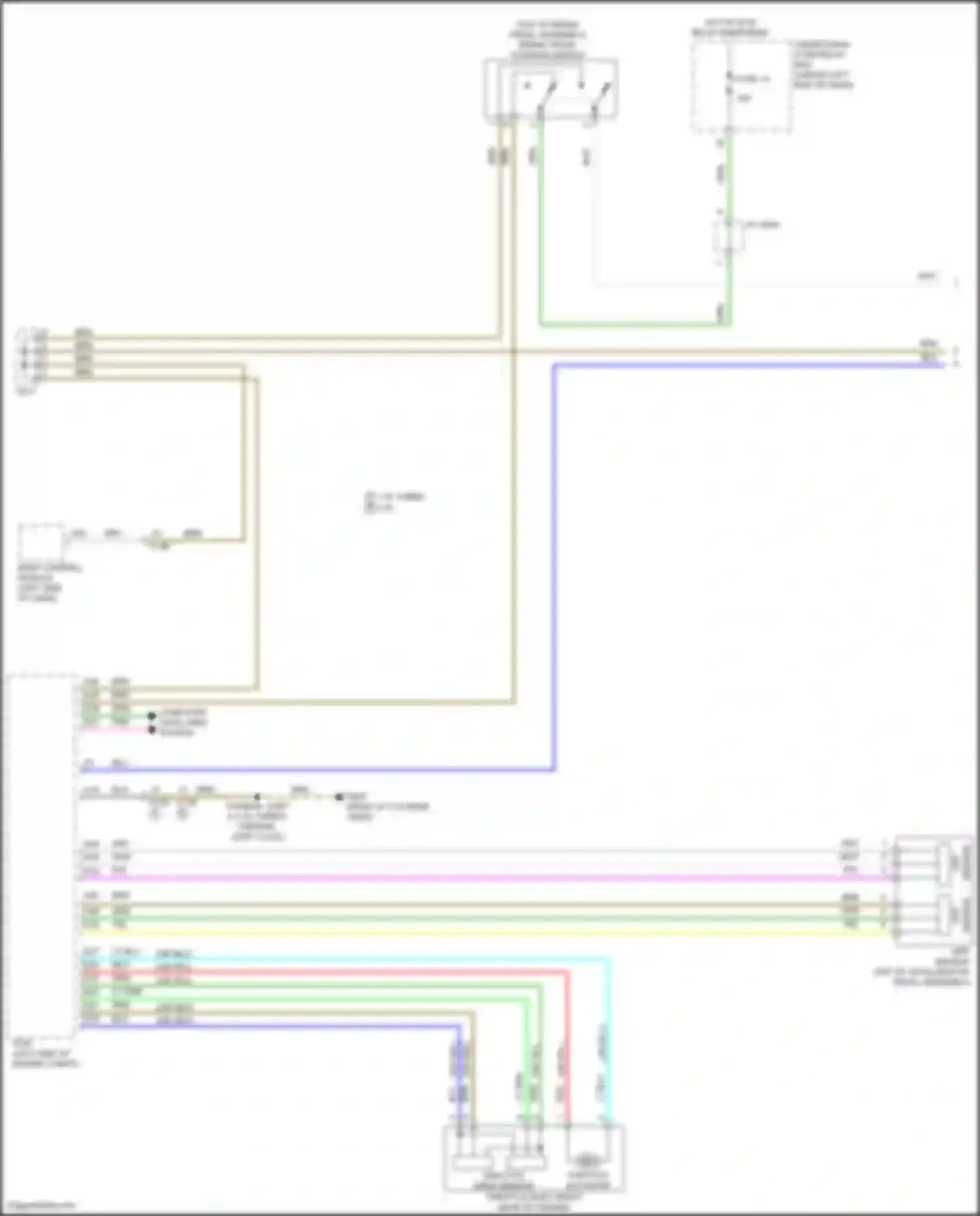 Civic Type R Honda XI (2021-2024): Cruise control circuit, sedan (1 of 3)