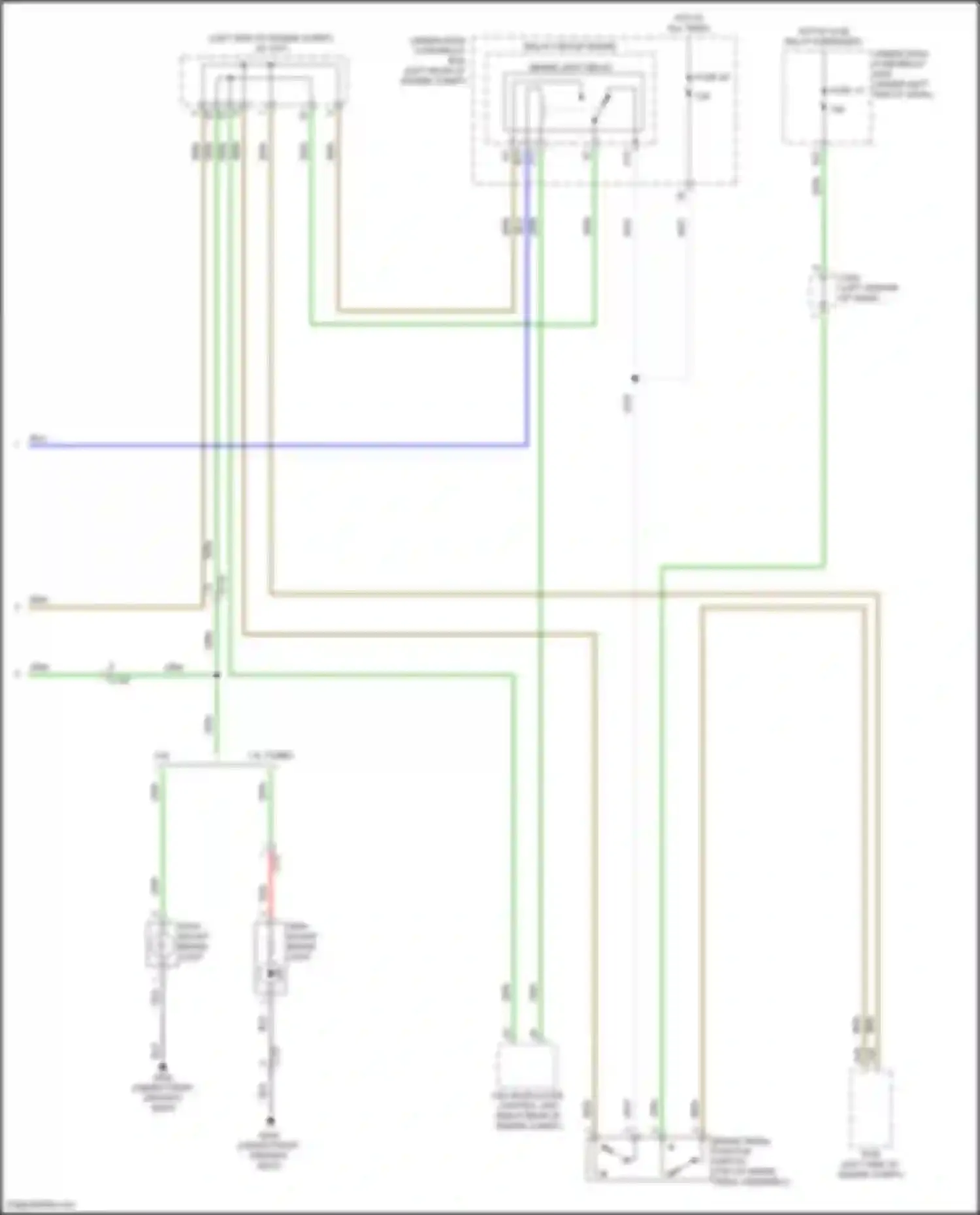 Civic Type R Honda XI (2021-2024): Exterior lamps circuit, sedan (3 of 3)