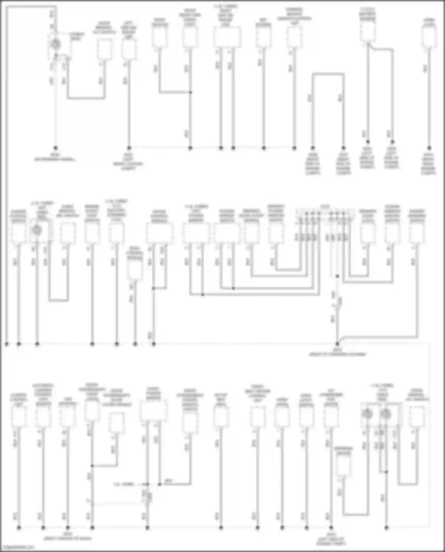 Civic Type R Honda XI (2021-2024): Ground distribution circuit, hatchback (2 of 4)