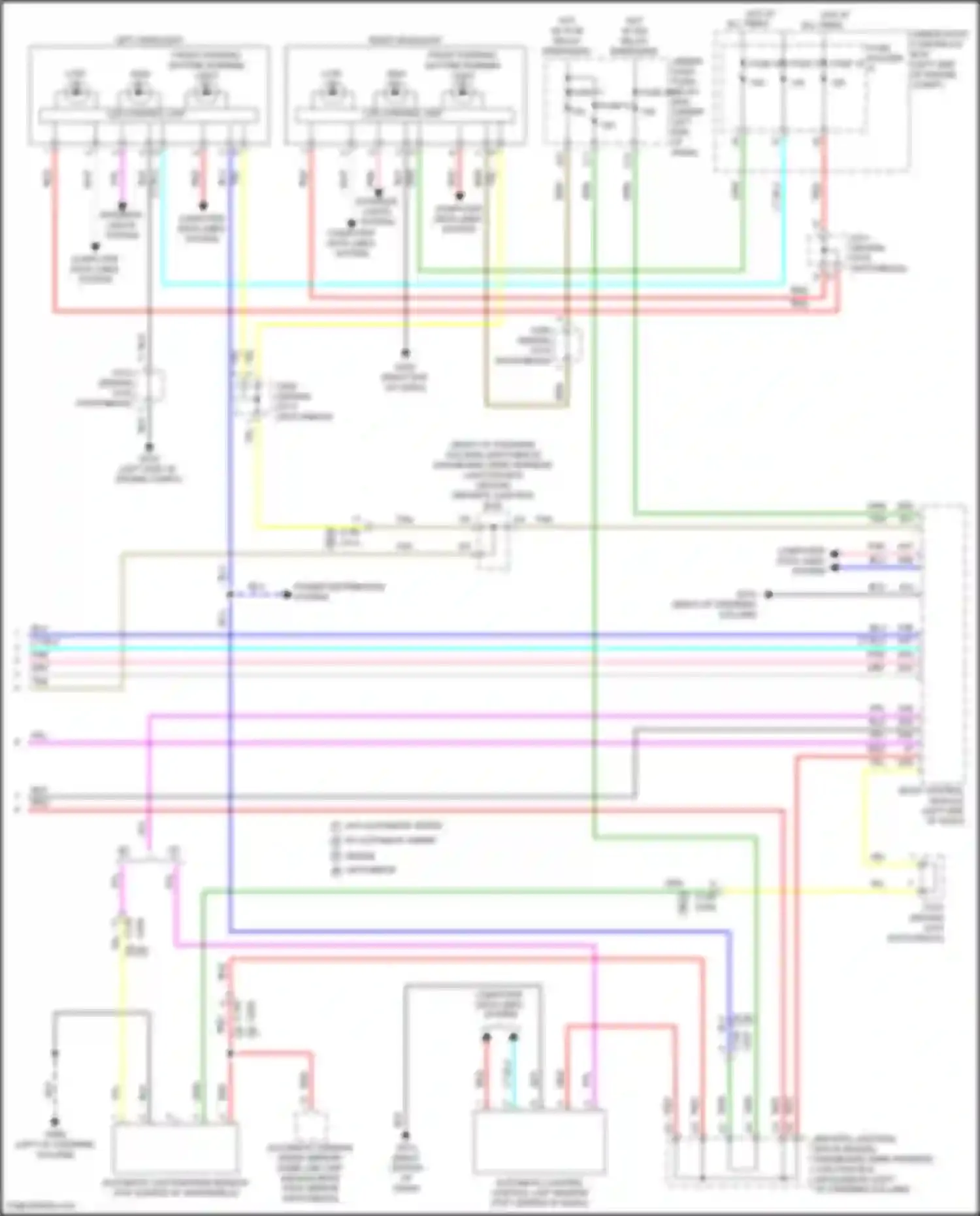 Civic Type R Honda XI (2021-2024): Headlights circuit (2 of 2)