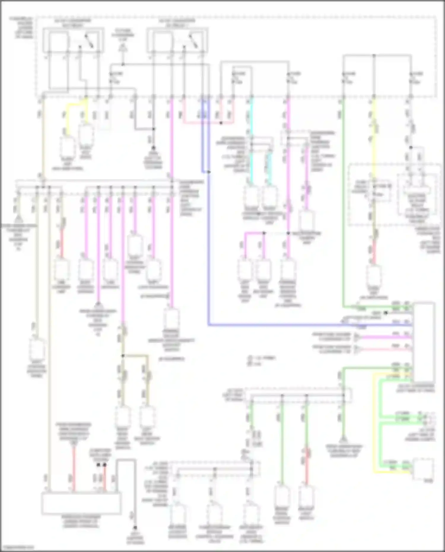 Civic Type R Honda XI (2021-2024): Power distribution circuit, hatchback (6 of 6)