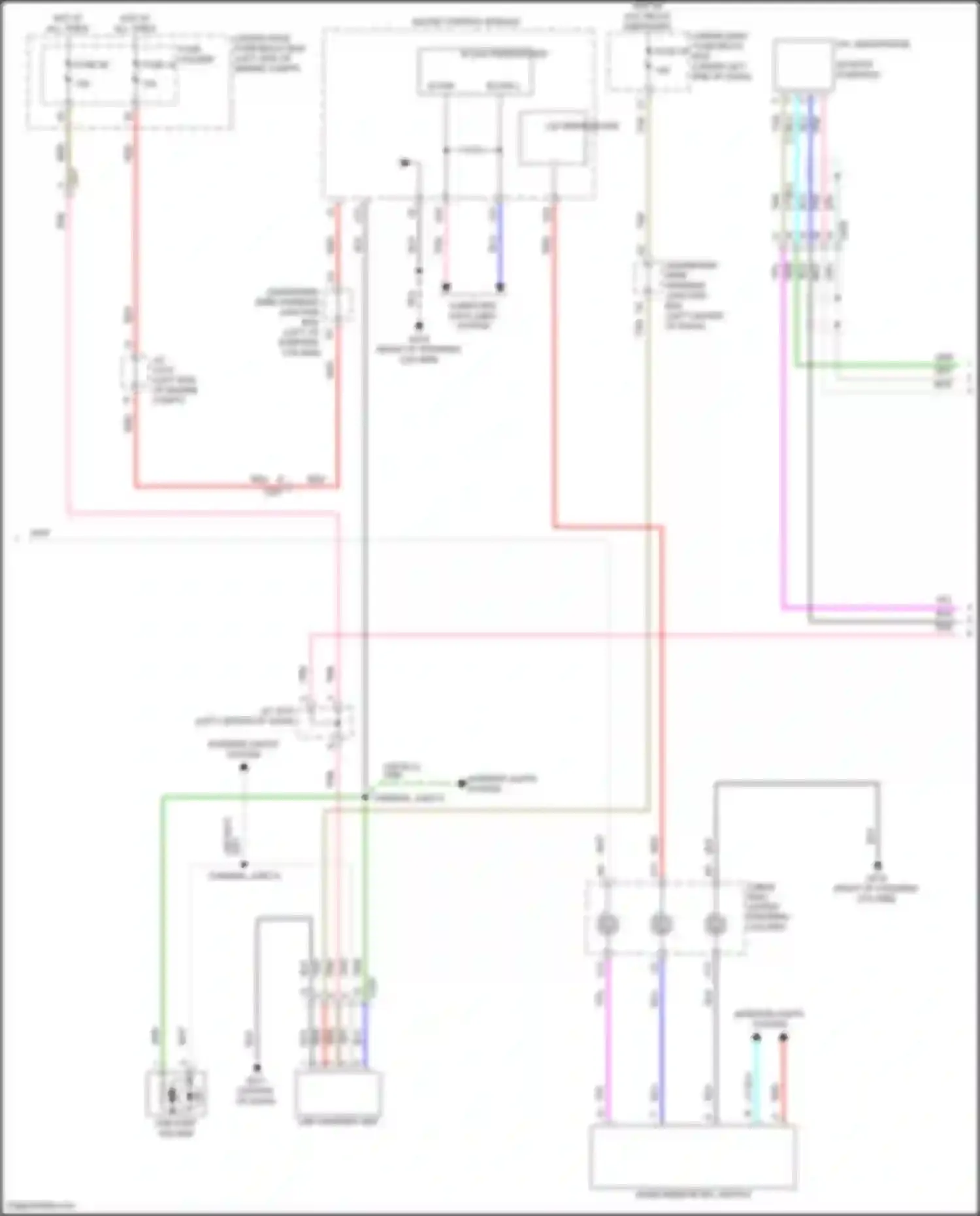 Civic Type R Honda XI (2021-2024): Radio circuit, hatchback w/ amplifier (3 of 4)