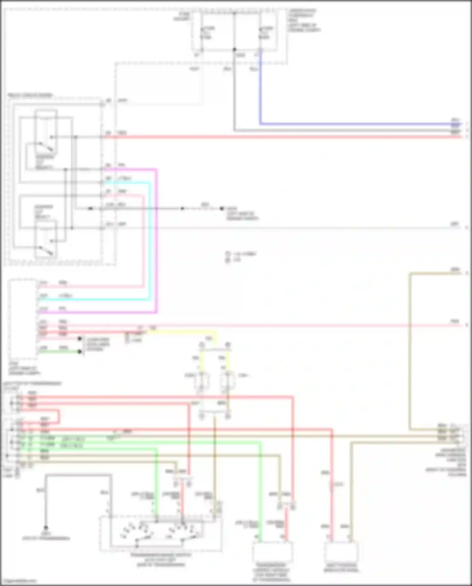 Civic Type R Honda XI (2021-2024): Starting circuit, hatchback (1 of 2)