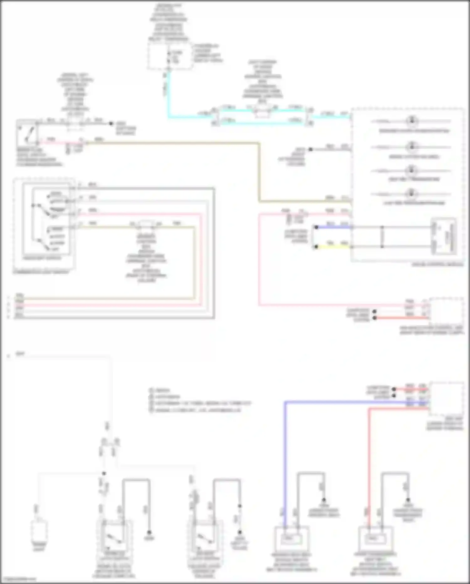 Civic Type R Honda XI (2021-2024): Warning systems circuit (2 of 2)