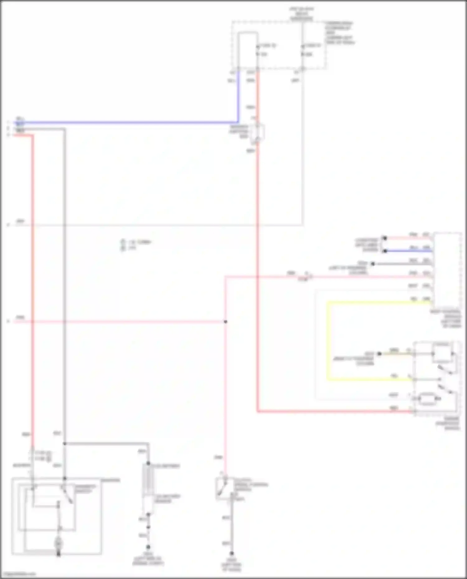 Wiring diagram 1.5l turbo 2.0l for Honda Civic Type R XI (2021-2024) (10 of 10)