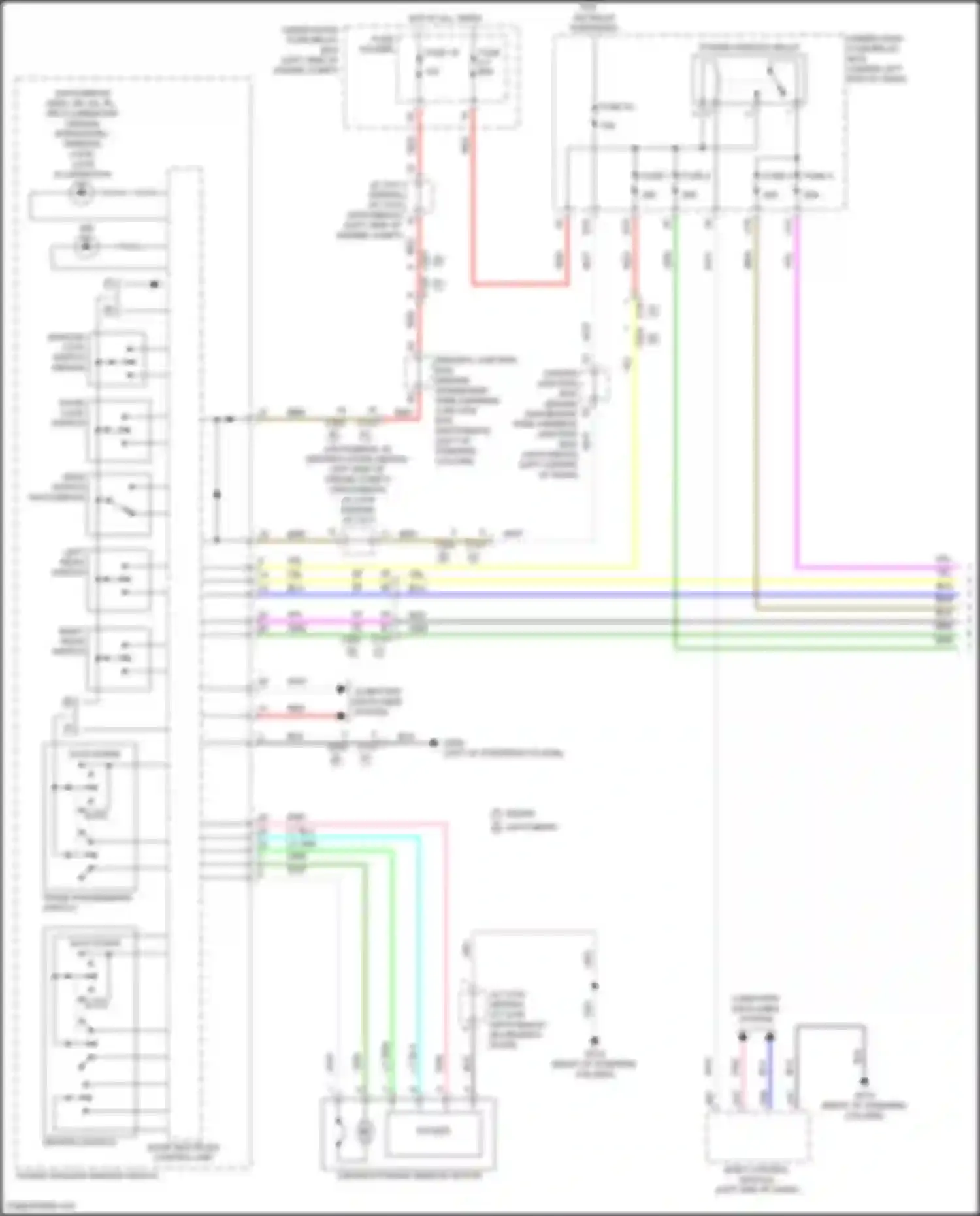 Wiring diagram auto up for Honda Civic Type R XI (2021-2024) (1 of 2)