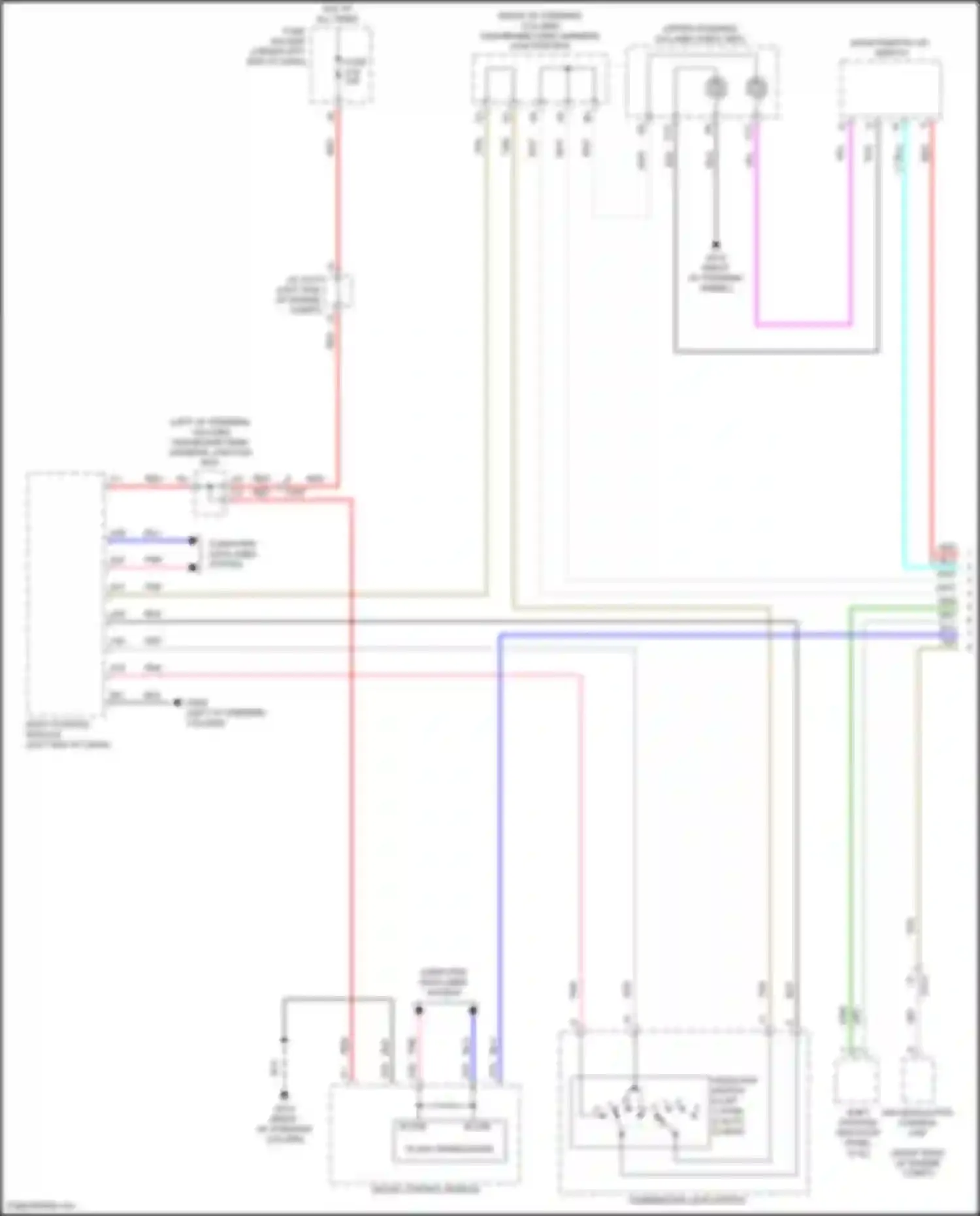 Wiring diagram combination light switch for Honda Civic Type R XI (2021-2024) (4 of 6)