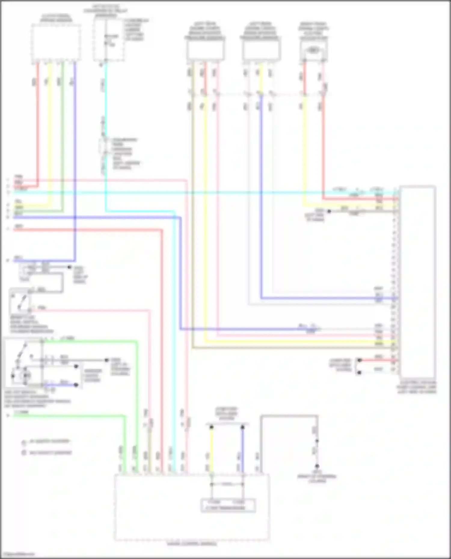Wiring diagram computer data lines system for Honda Civic Type R XI (2021-2024) (73 of 93)