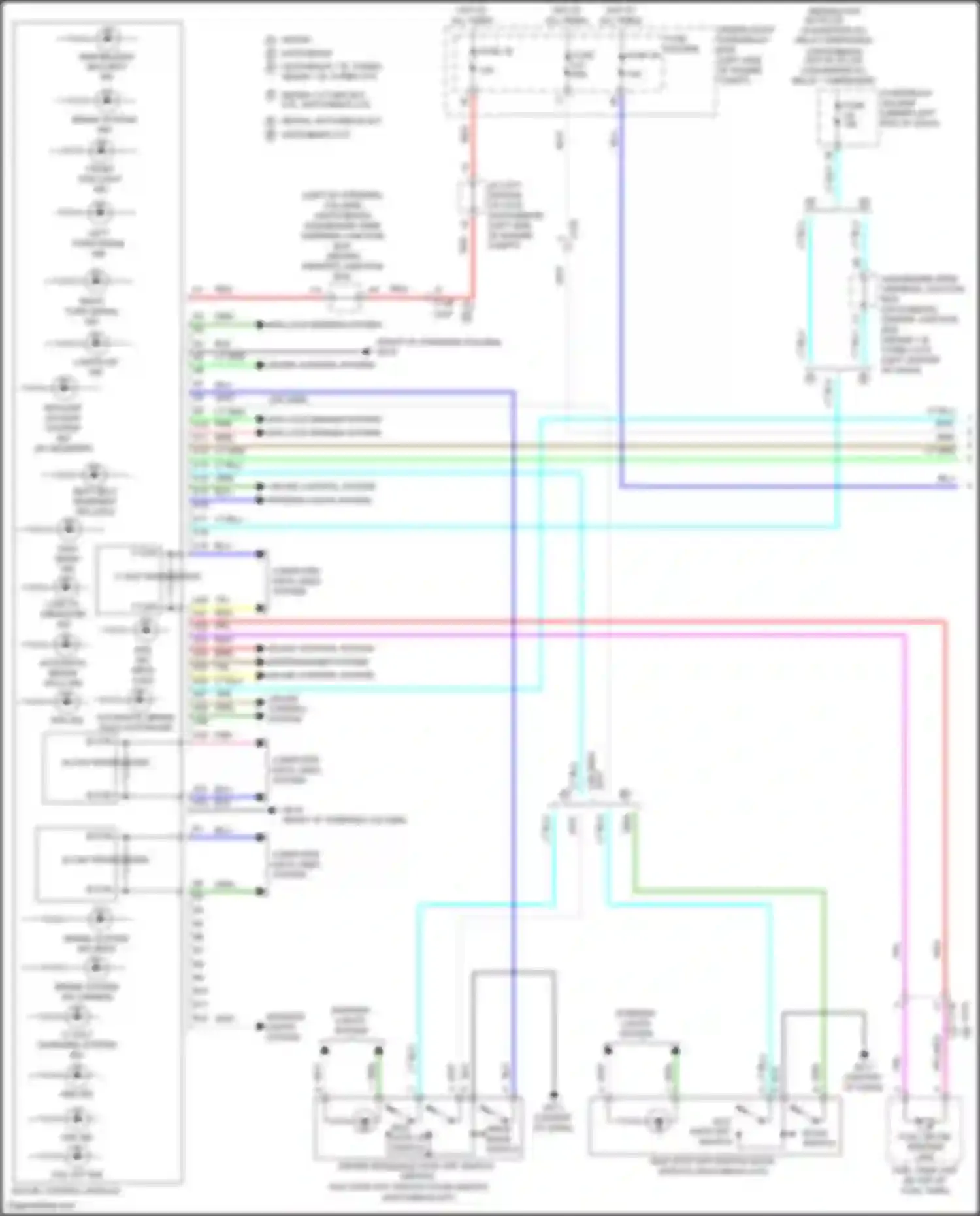 Wiring diagram f-can l for Honda Civic Type R XI (2021-2024) (8 of 17)