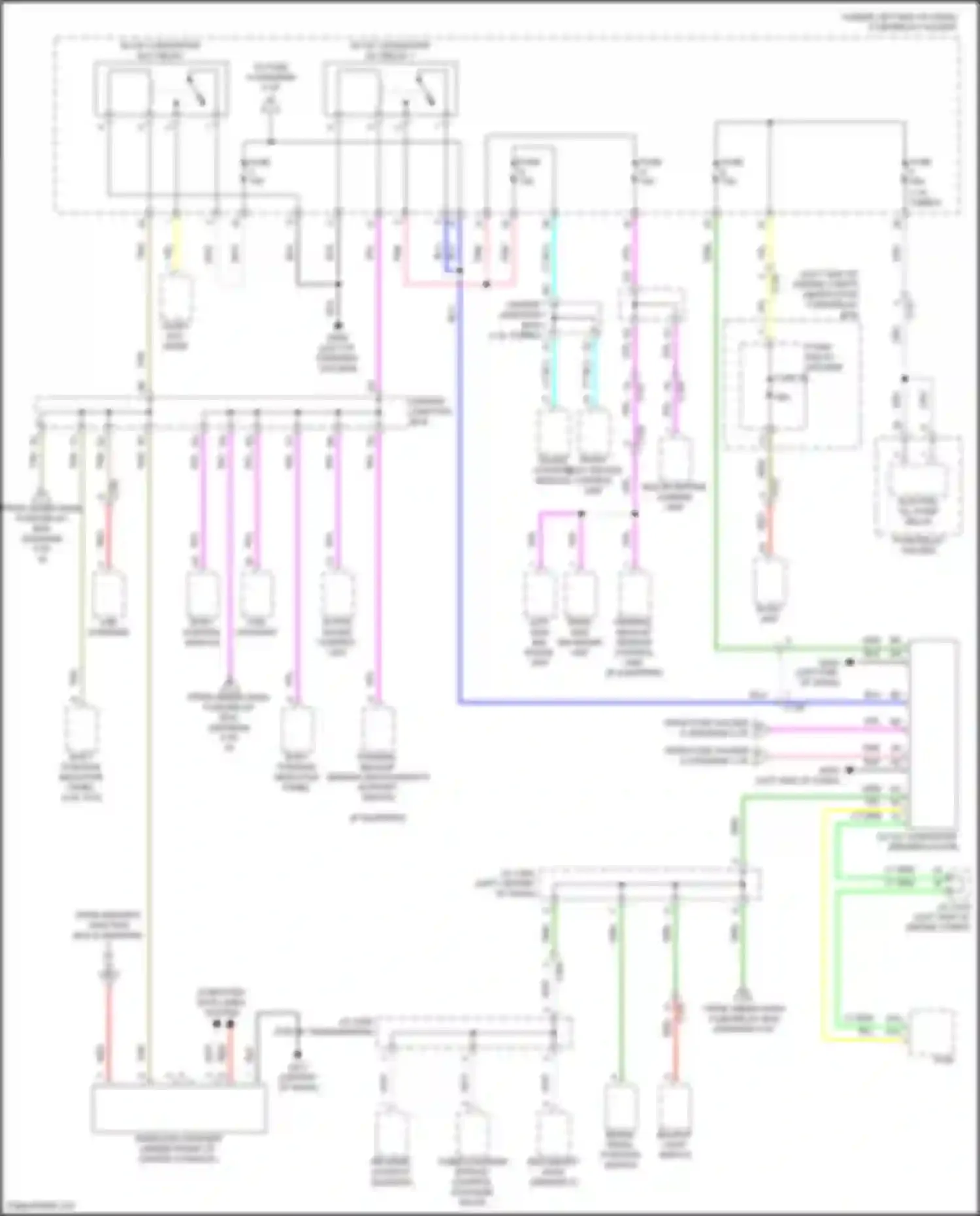 Wiring diagram fuse/ relay holder e for Honda Civic Type R XI (2021-2024) (5 of 9)