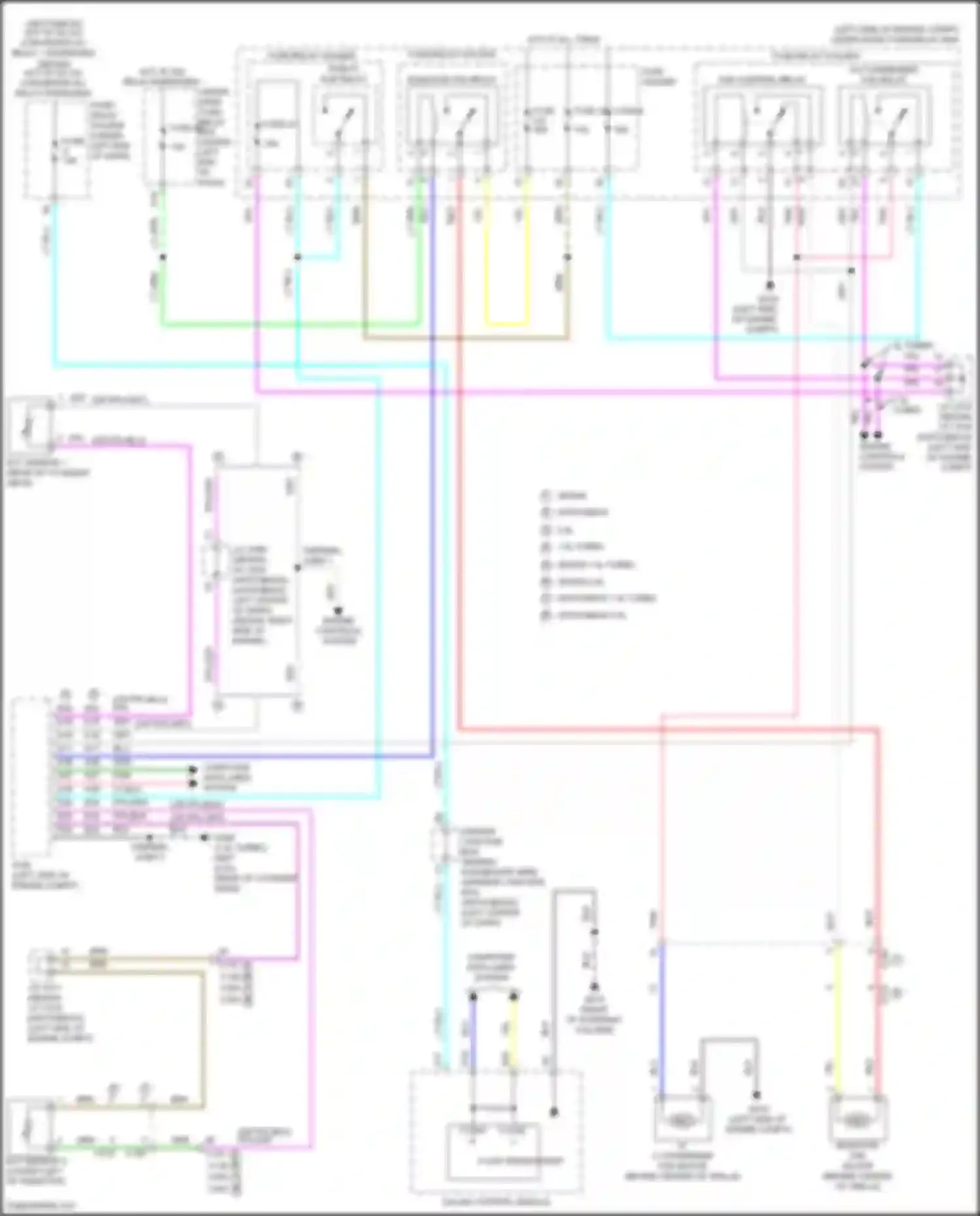 Wiring diagram engine controls system for Honda Civic Type R XI (2021-2024)