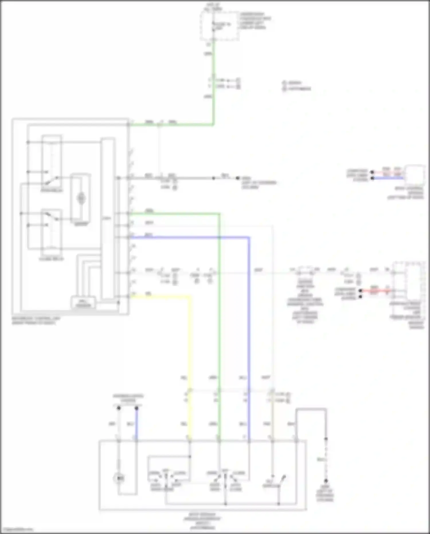 Wiring diagram hall sensor for Honda Civic Type R XI (2021-2024)