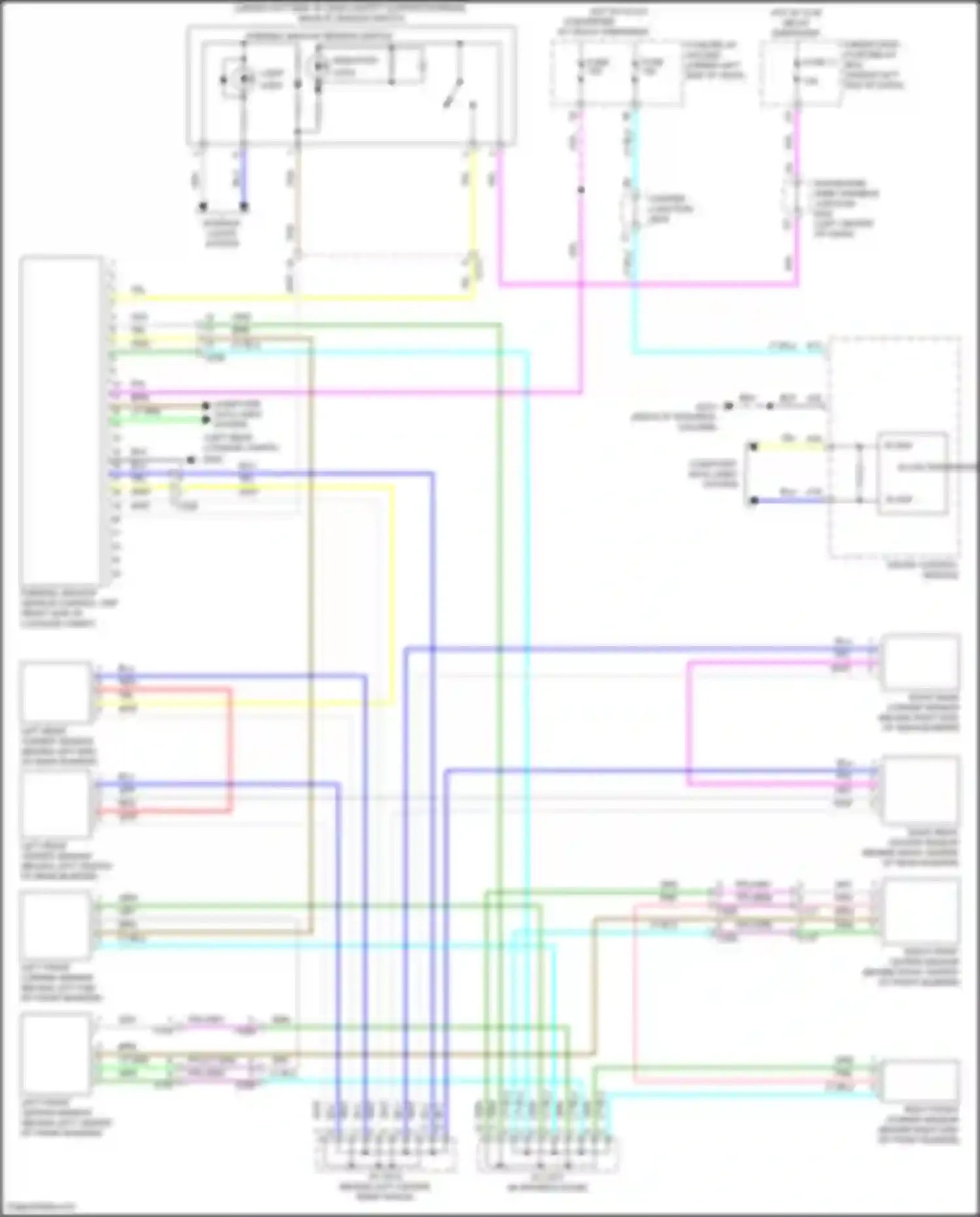 Wiring diagram b-can h for Honda Civic Type R XI (2021-2024)