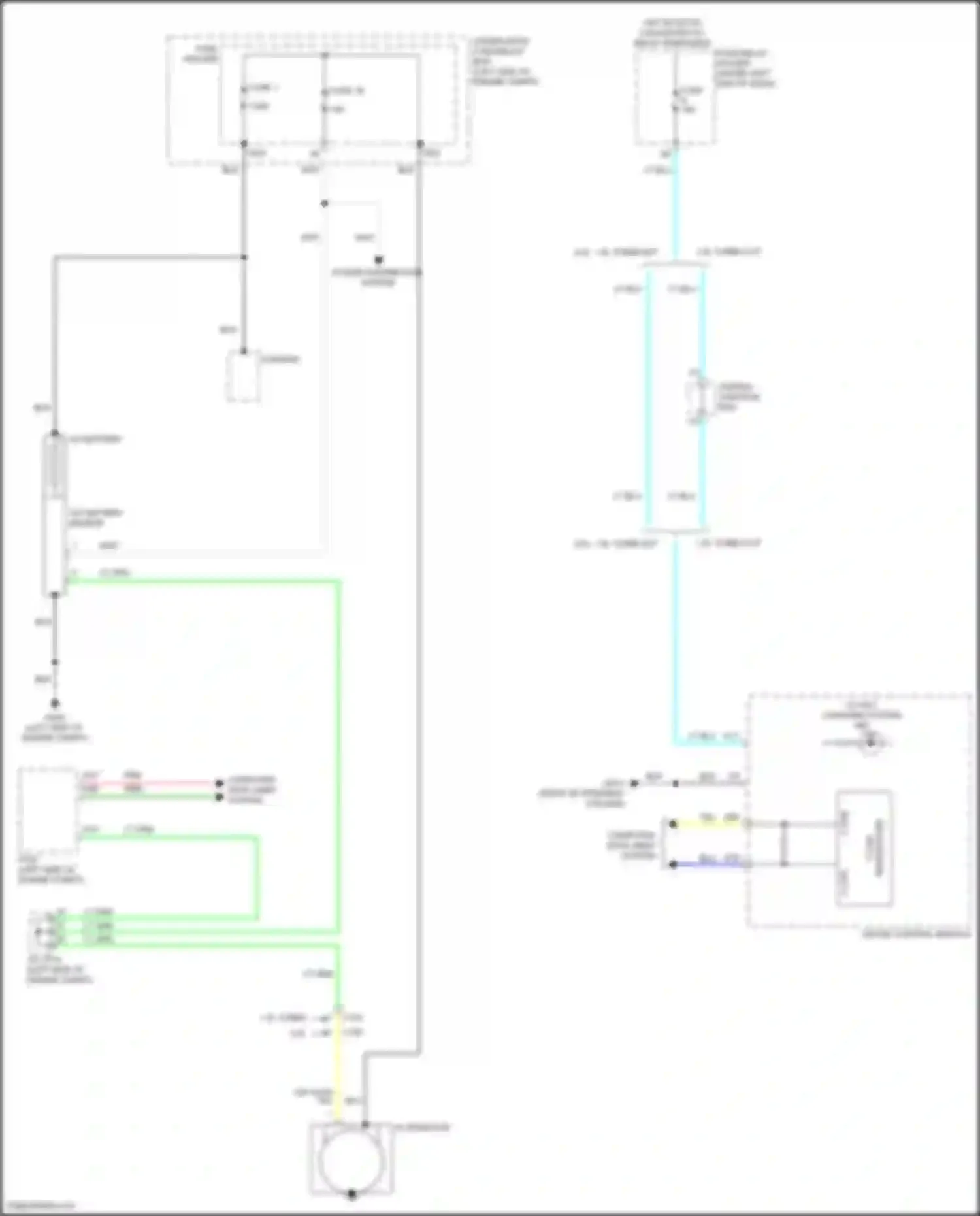 Wiring diagram power distribution system for Honda Civic Type R XI (2021-2024)