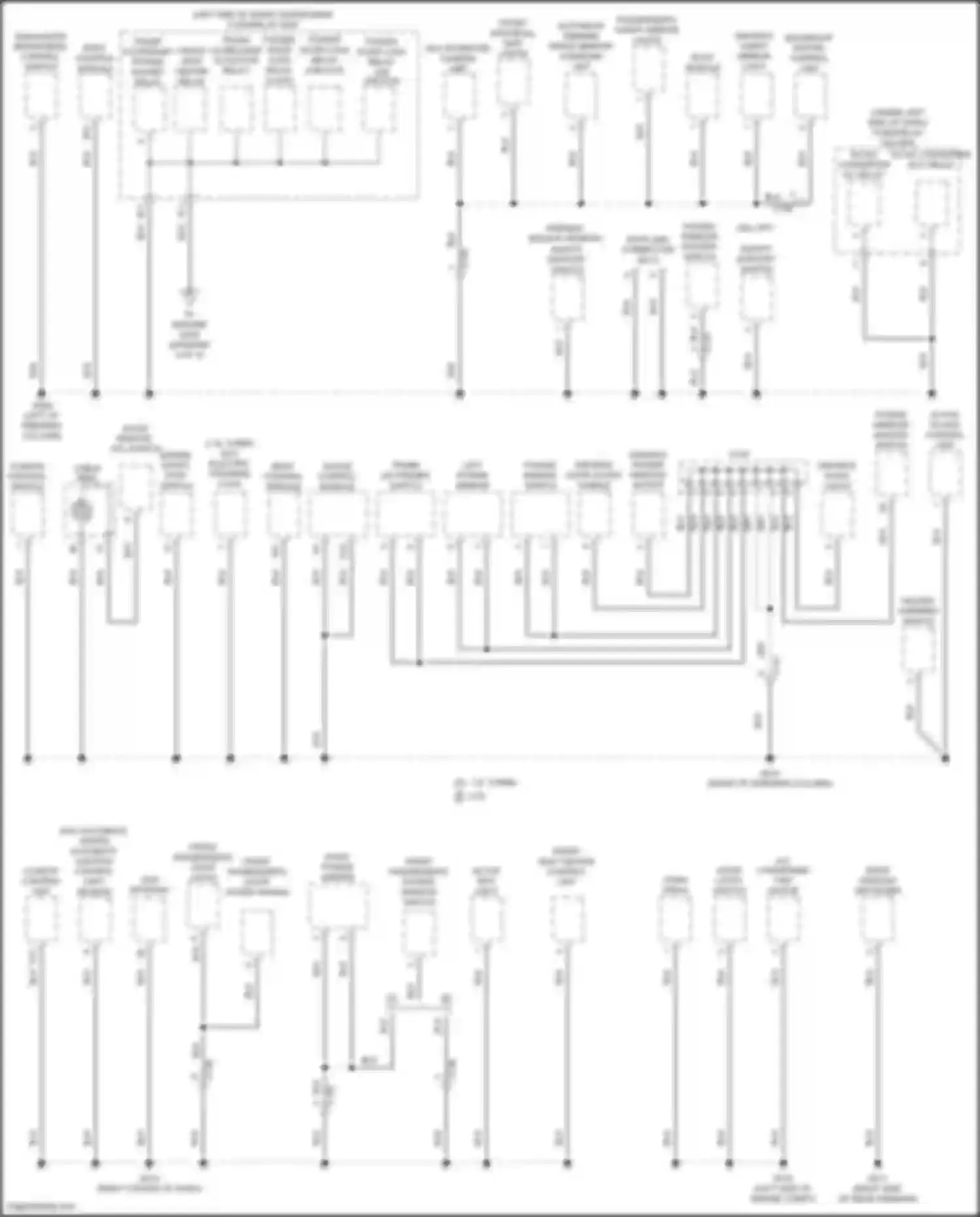 Wiring diagram trunk lid opener switch for Honda Civic Type R XI (2021-2024)