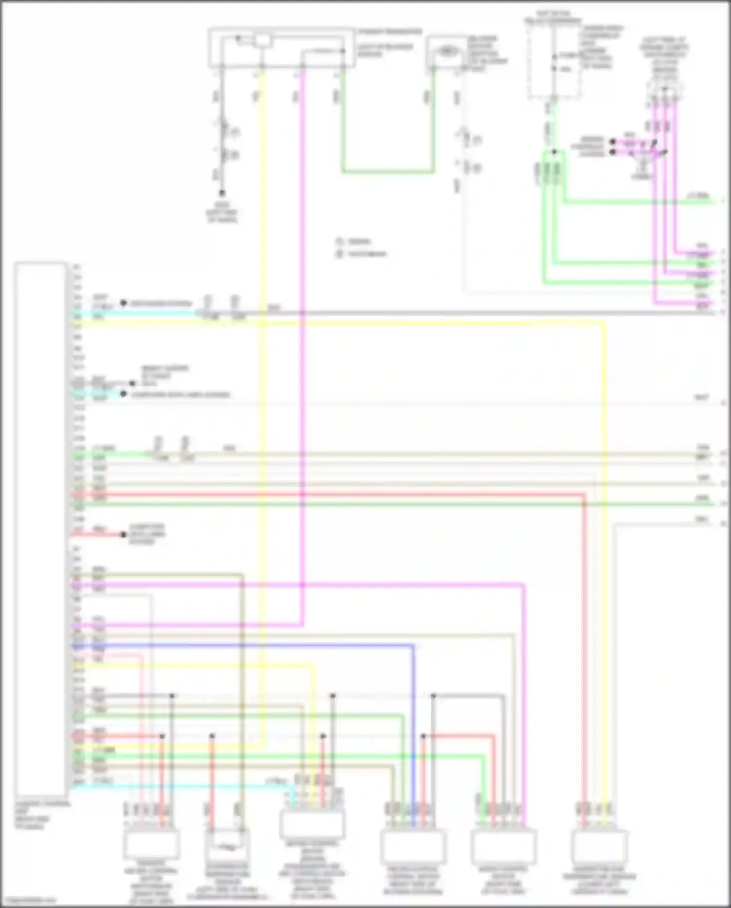 Wiring diagram engine controls system for Honda Civic Type R XI (2021-2024)