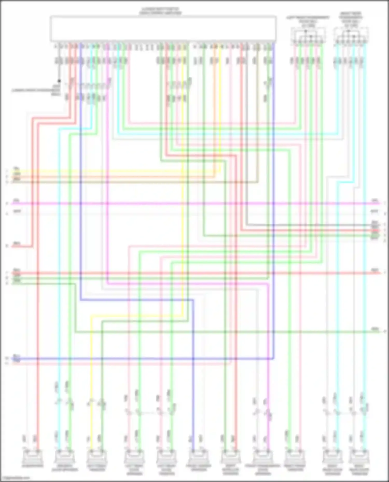 Wiring diagram red for Honda Civic Type R XI (2021-2024) (42 of 144)