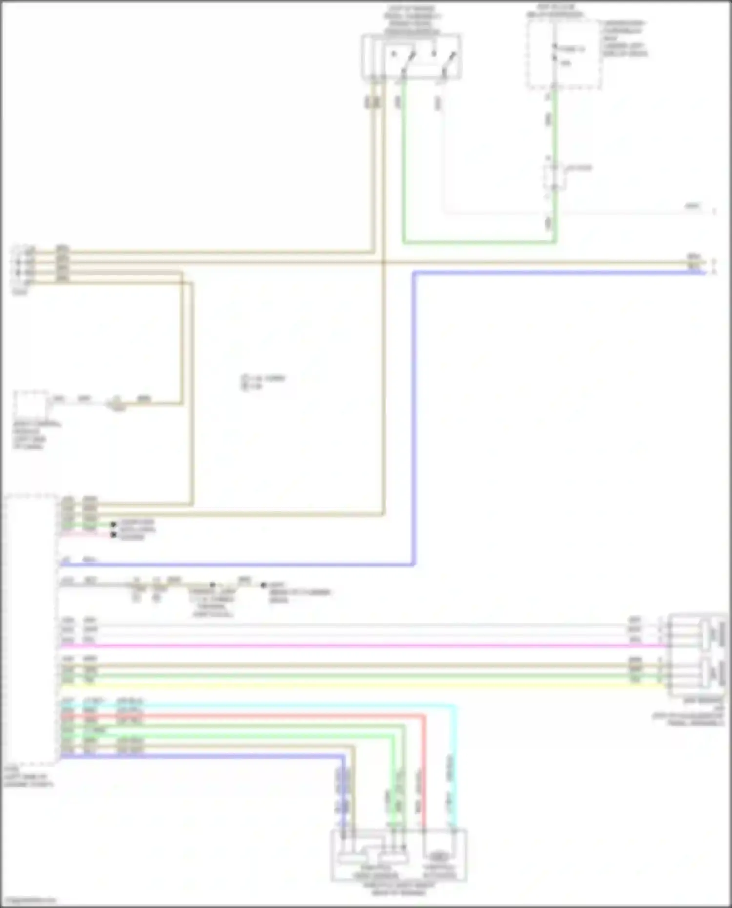 Wiring diagram throttle open sensor for Honda Civic Type R XI (2021-2024)