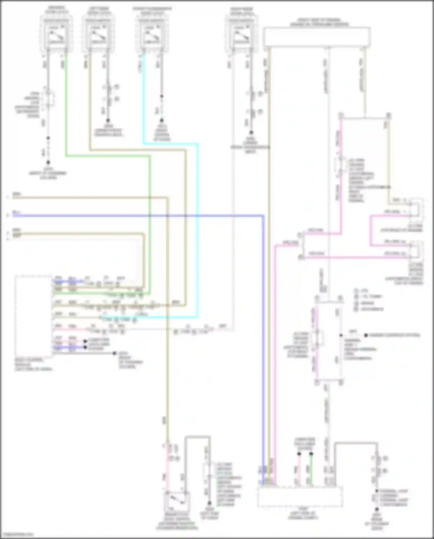 Wiring diagram engine controls system for Honda Civic Type R XI (2021-2024)