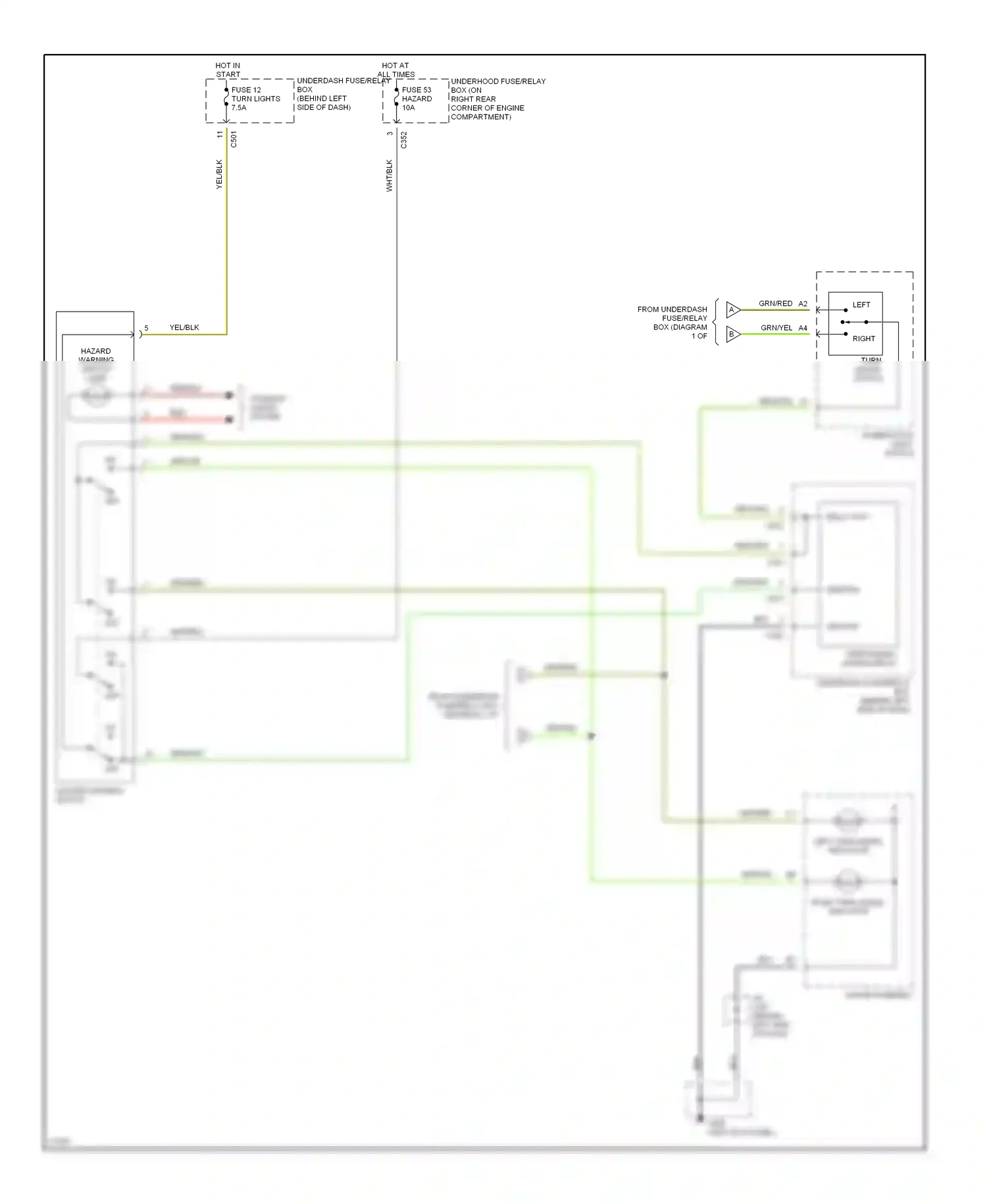 Wiring diagram blk for Honda Civic GA (1998-2002) (23 of 55)