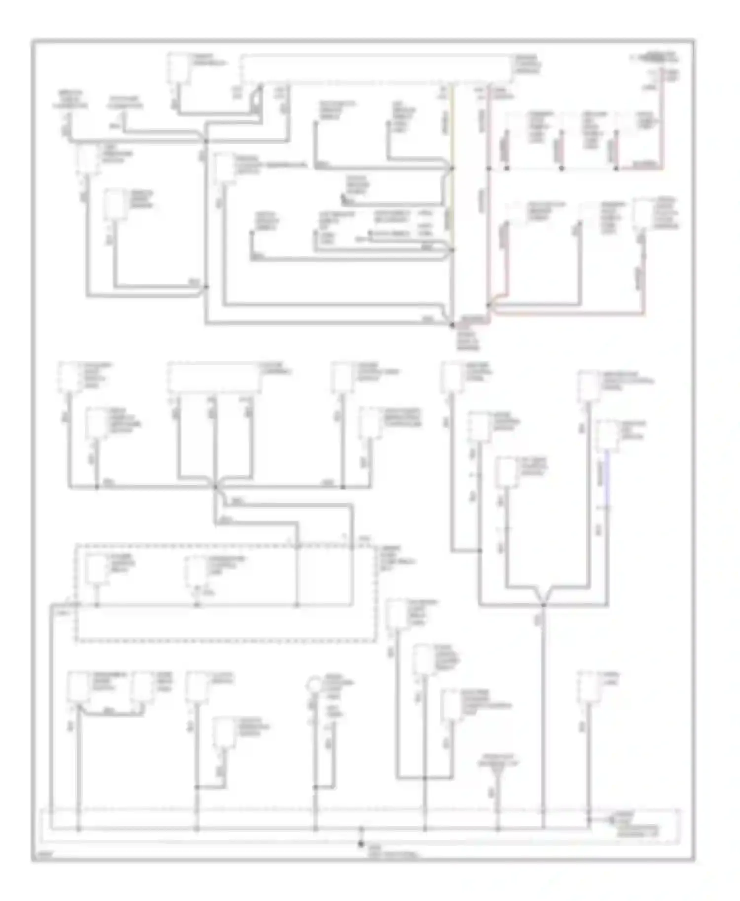 Civic Honda II (1979-1997): Ground distribution circuit (2 of 3)