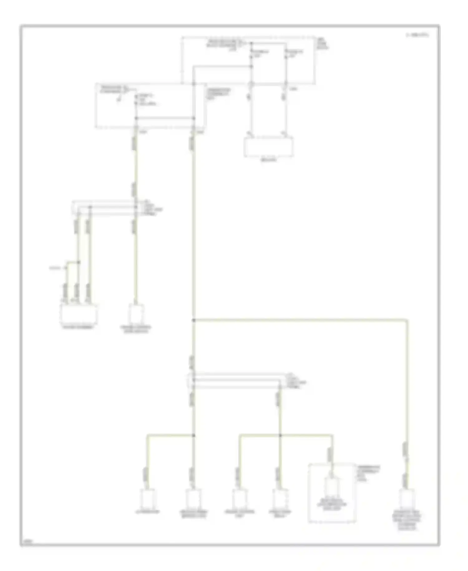 Civic Honda II (1979-1997): Power distribution circuit (4 of 4)