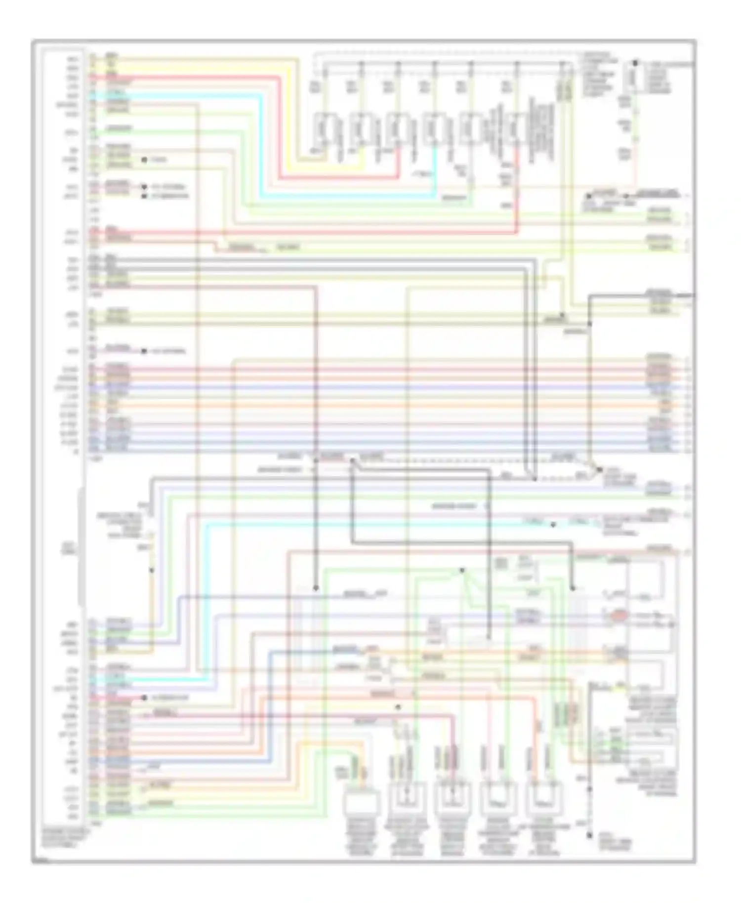 Wiring diagram vtm dlc vs+ altf el tps egrl ect ip+ iat ip-, vs- map sil for Honda Civic II (1979-1997) (1 of 1)