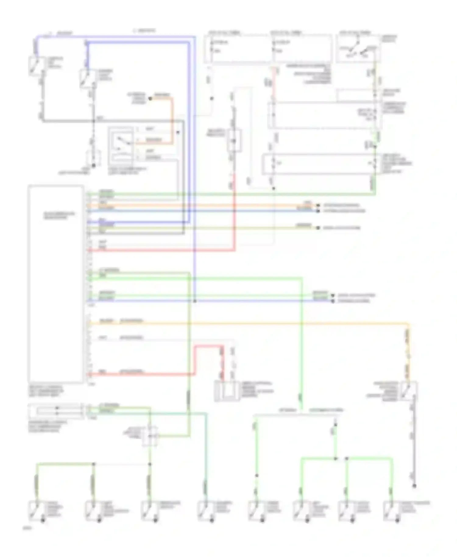 Civic Honda IV (1987-1996): Anti-theft circuit, usa