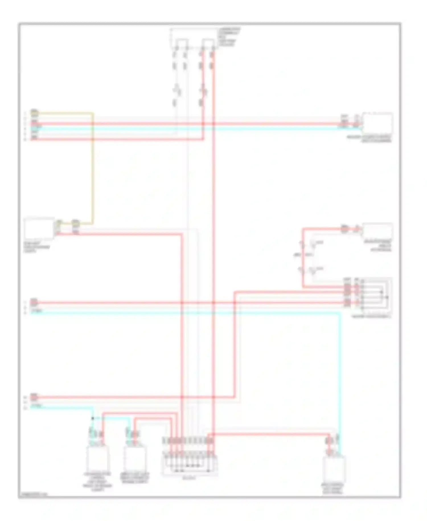 Civic Honda IX facelift (2013-2016): Data link connector circuit, hybrid (2 of 2)
