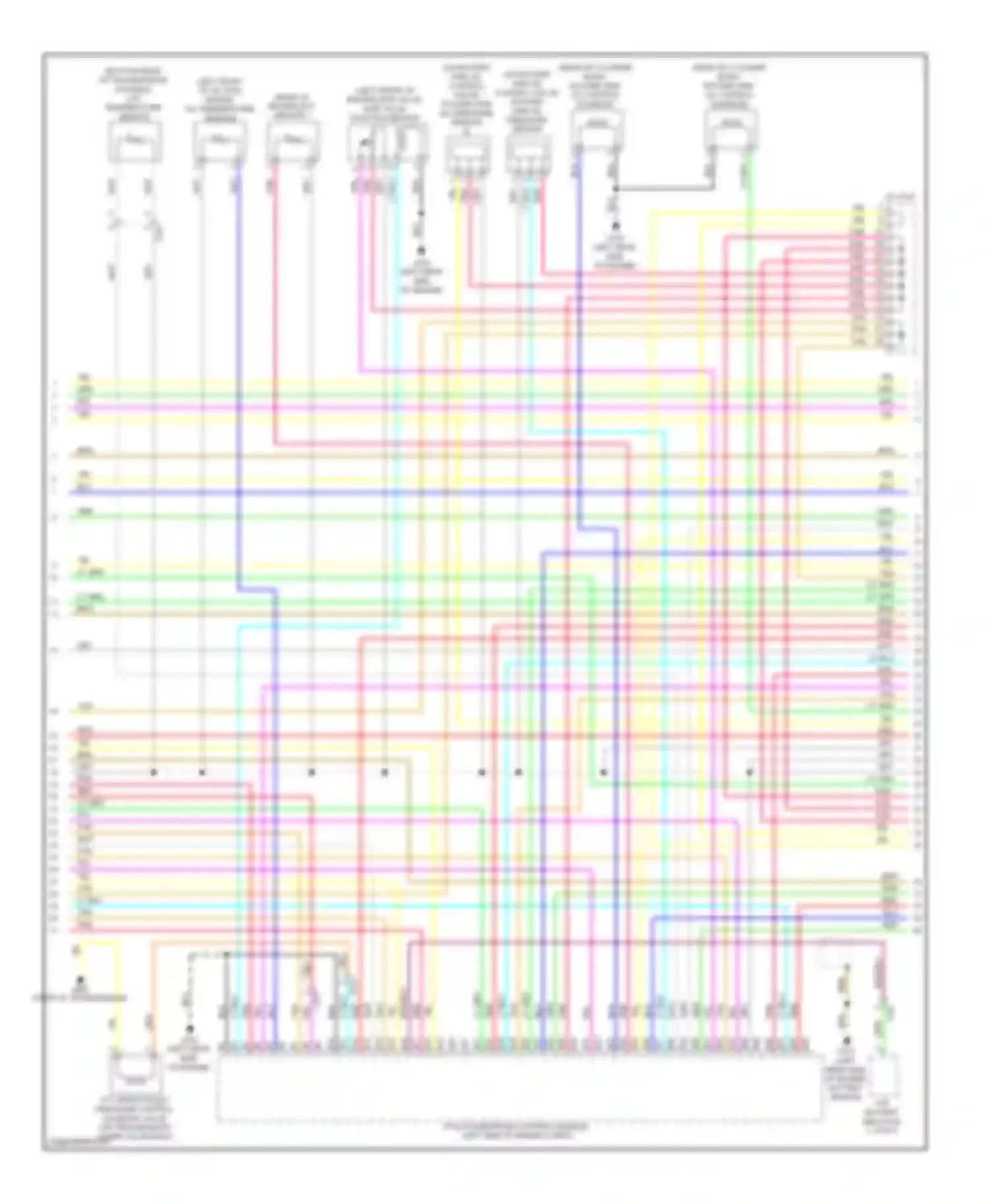 Civic Honda IX facelift (2013-2016): Wiring diagram engine performance 1.5l hybrid, engine controls circuit (3 of 5)