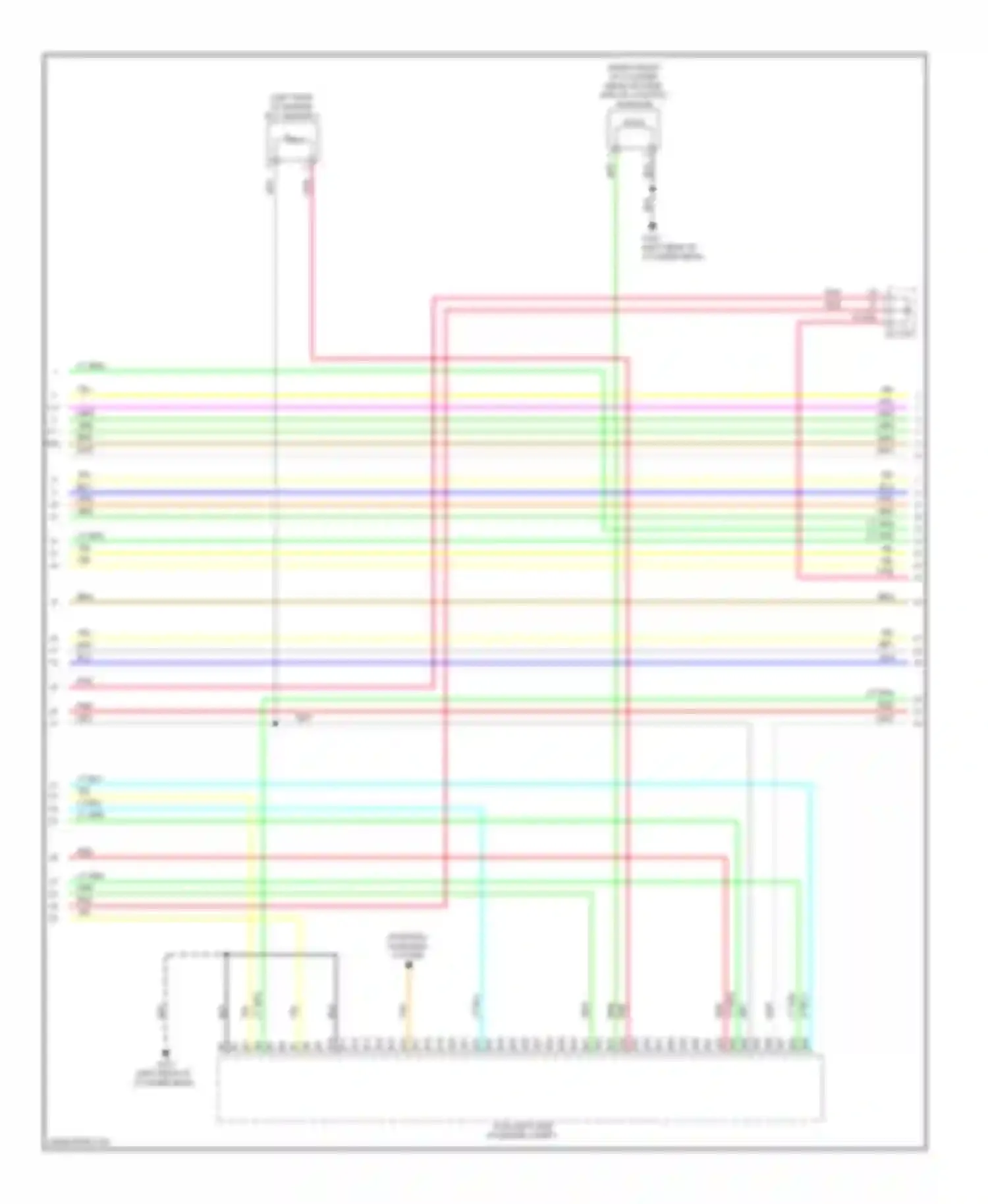 Civic Honda IX facelift (2013-2016): Wiring diagram engine performance 2.4l (3 of 5)