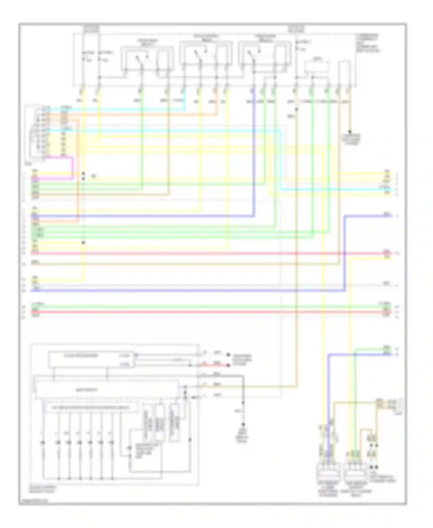 Civic Honda IX facelift (2013-2016): Wiring diagram engine performance 2.4l (4 of 5)
