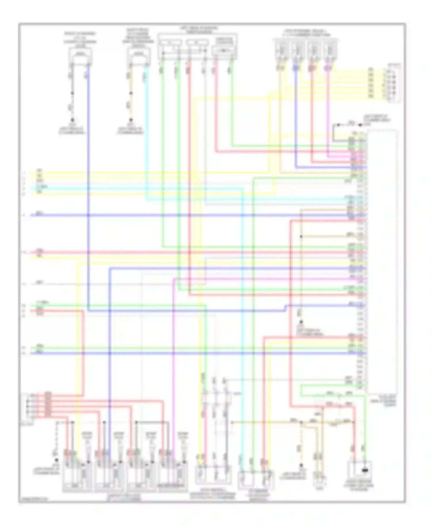 Civic Honda IX facelift (2013-2016): Wiring diagram engine performance 2.4l (5 of 5)
