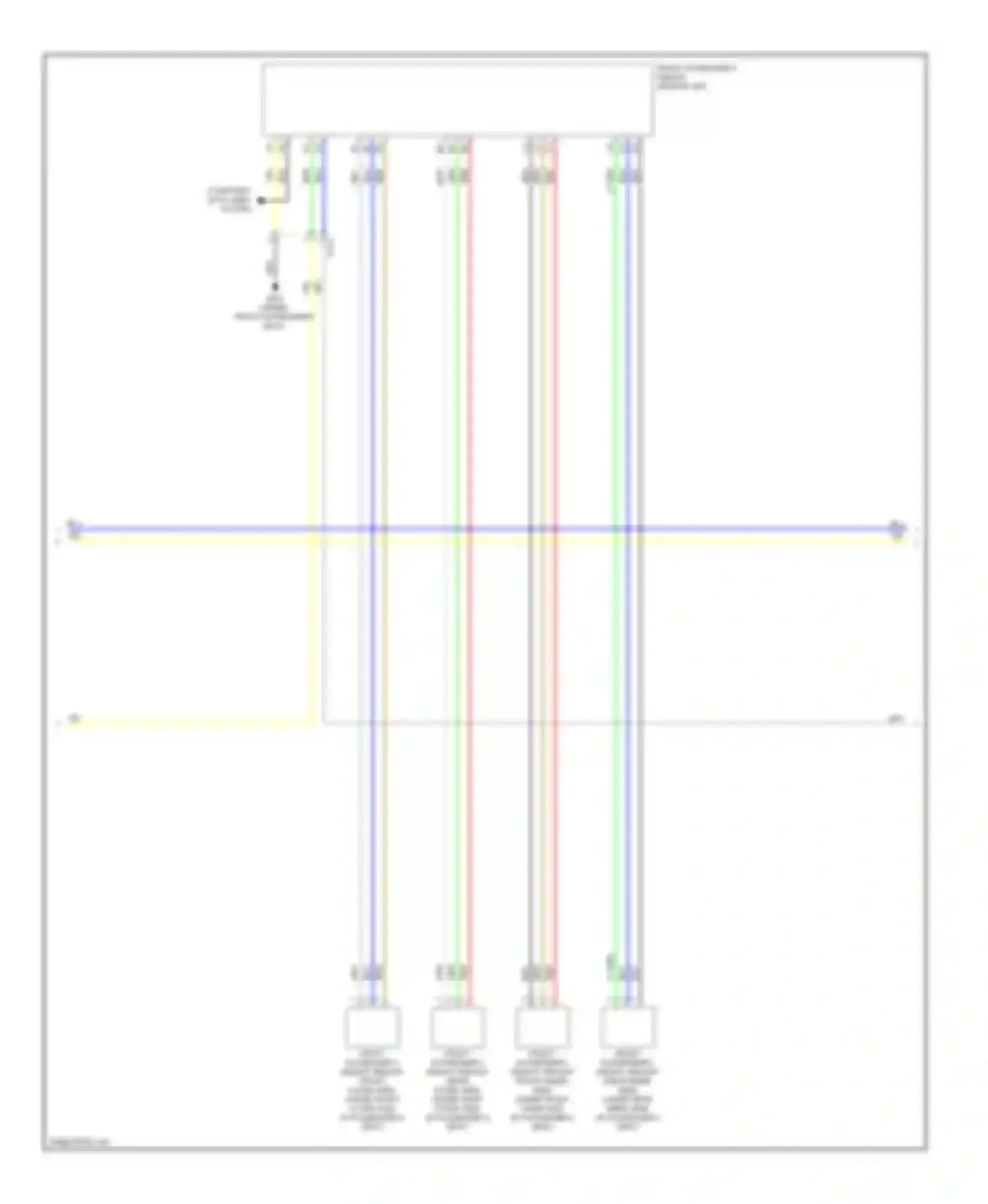 Civic Honda IX facelift (2013-2016): Supplemental restraints circuit, except hybrid sedan (2 of 4)