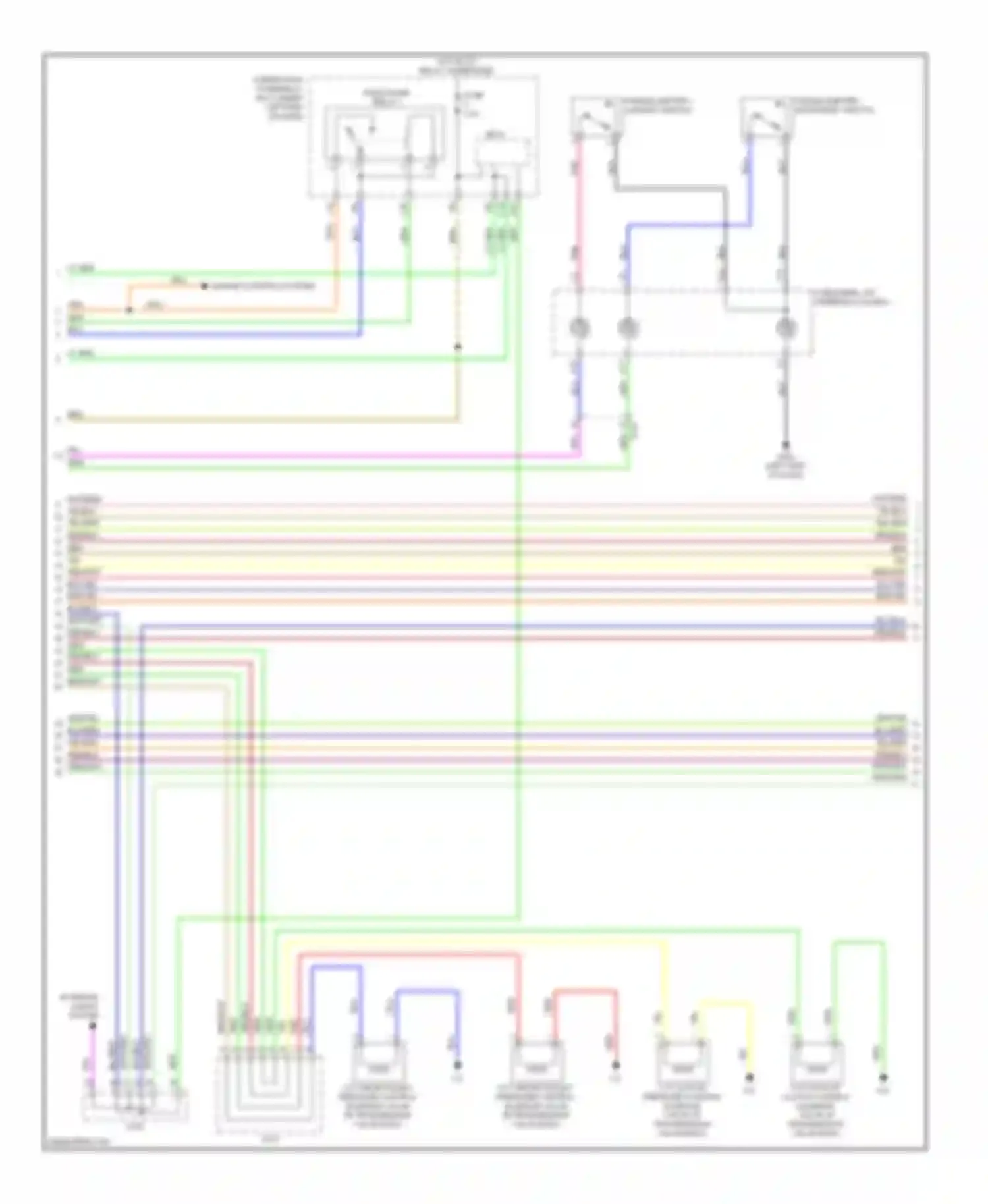Civic Honda IX facelift (2013-2016): Transmission circuit, except hybrid (2 of 3)