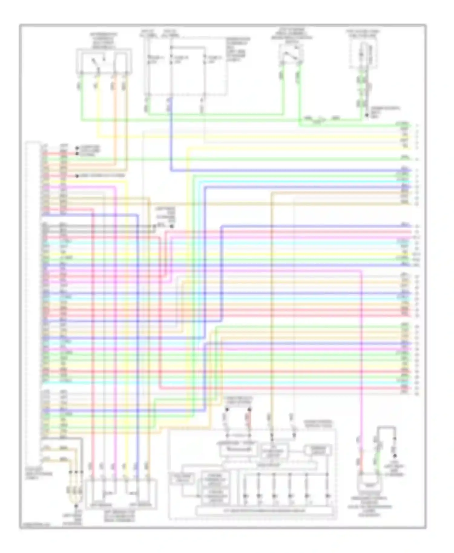 Civic Honda IX facelift (2013-2016): Transmission circuit, hybrid (1 of 3)