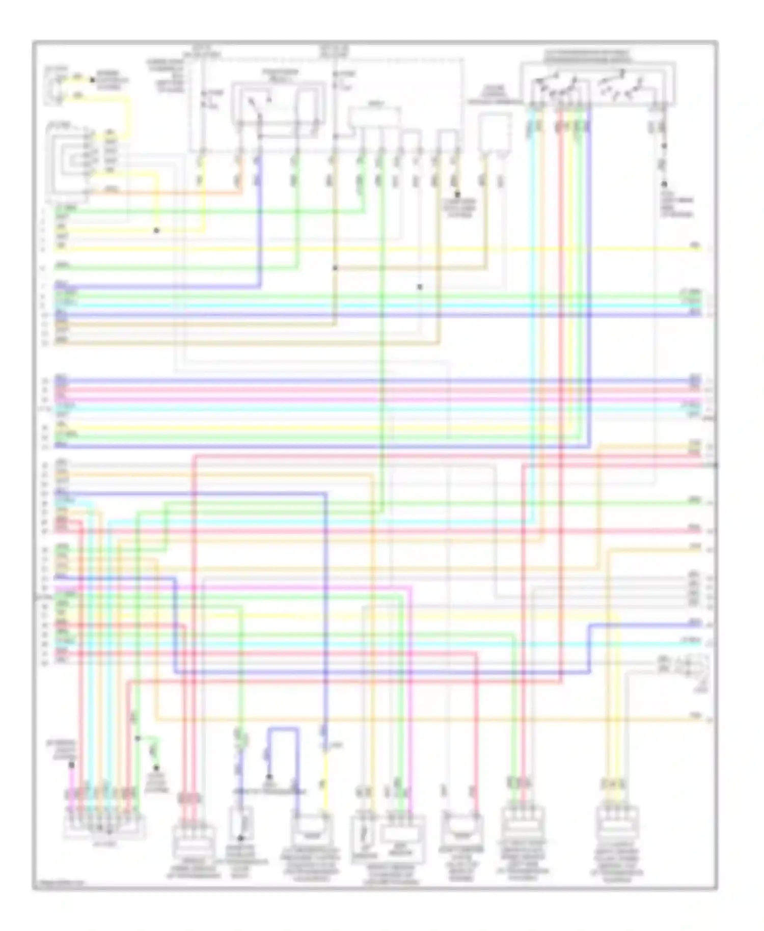 Civic Honda IX facelift (2013-2016): Transmission circuit, hybrid (2 of 3)
