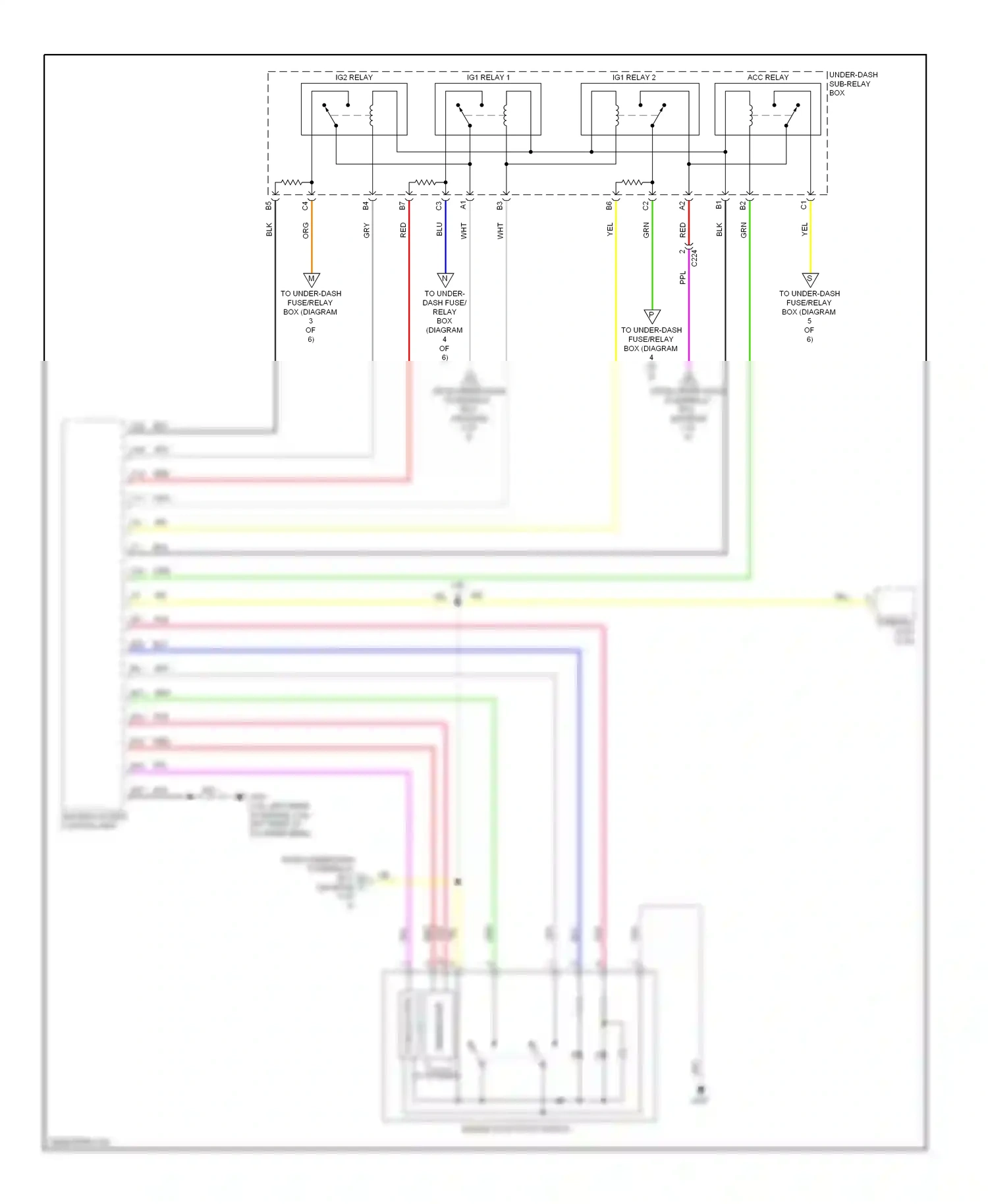 Wiring diagram blk for Honda Civic IX facelift (2013-2016) (114 of 196)