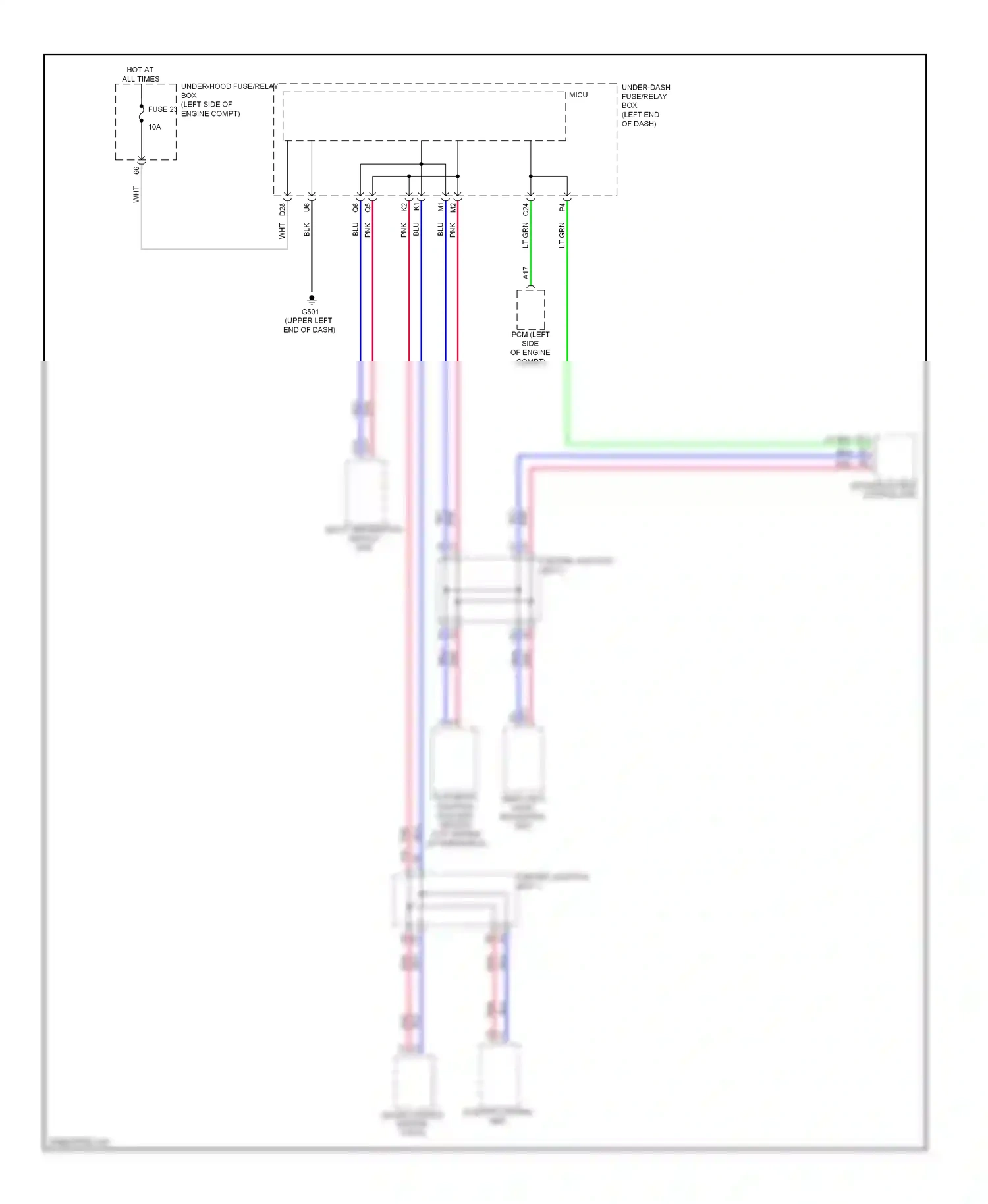 Wiring diagram blk for Honda Civic IX facelift (2013-2016) (22 of 196)