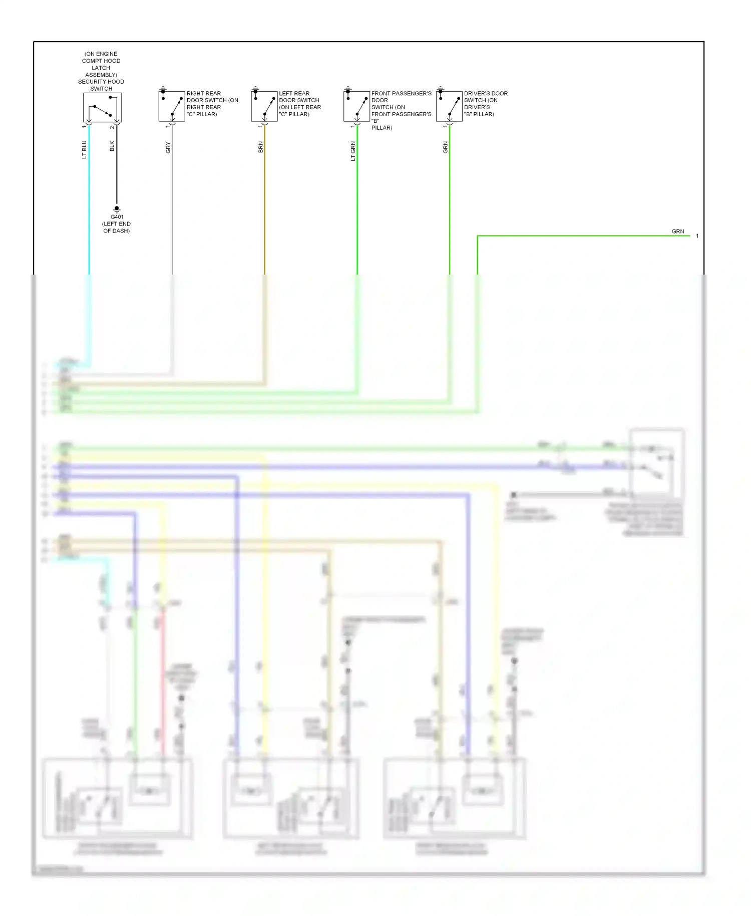 Wiring diagram blu for Honda Civic IX facelift (2013-2016) (135 of 181)